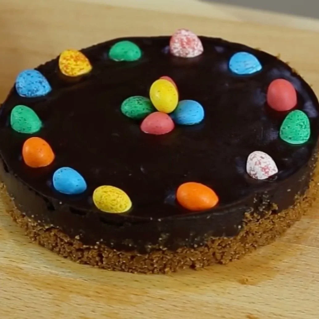 EASY FRENCH EASTER CHOCOLATE TART