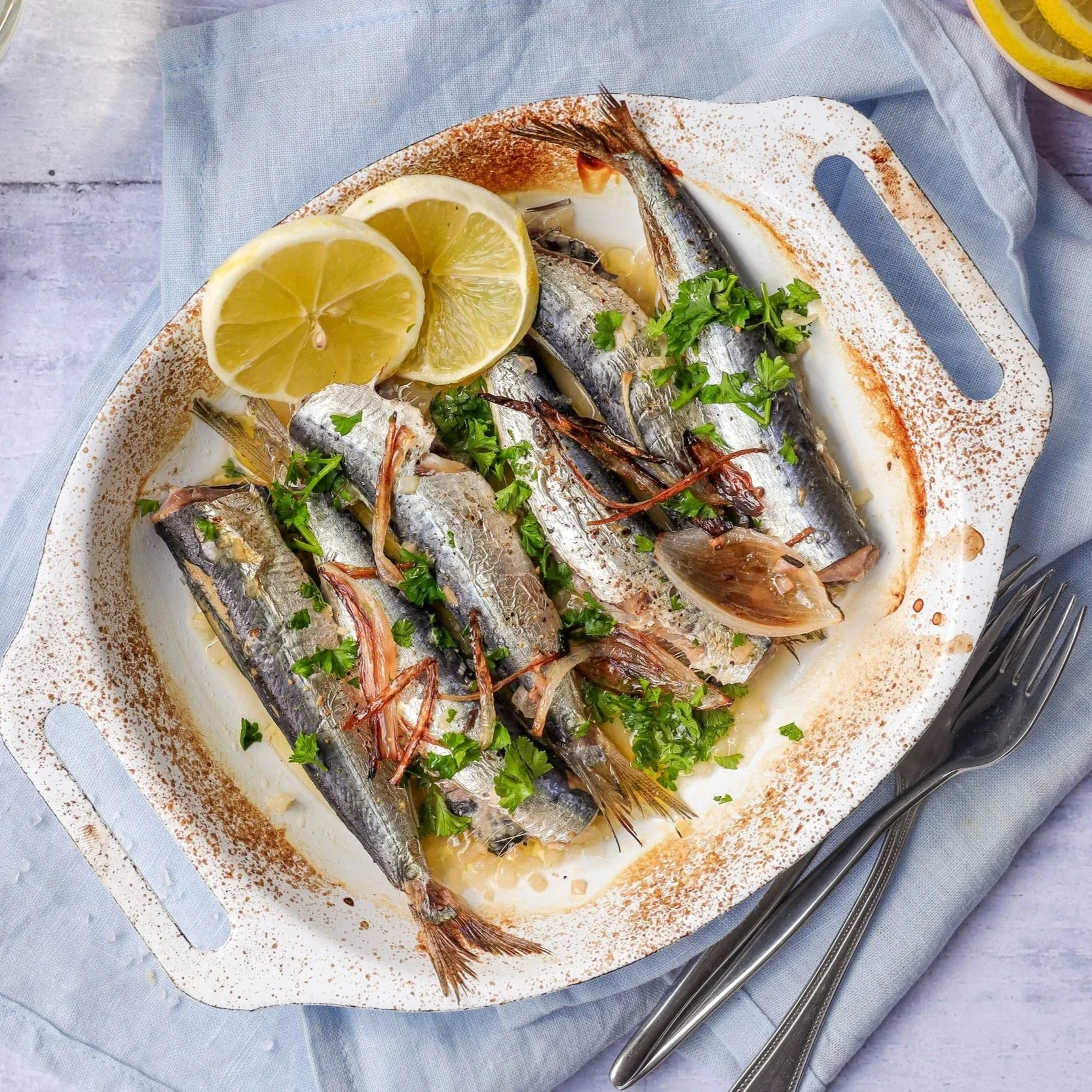 SARDINE AU PLAT