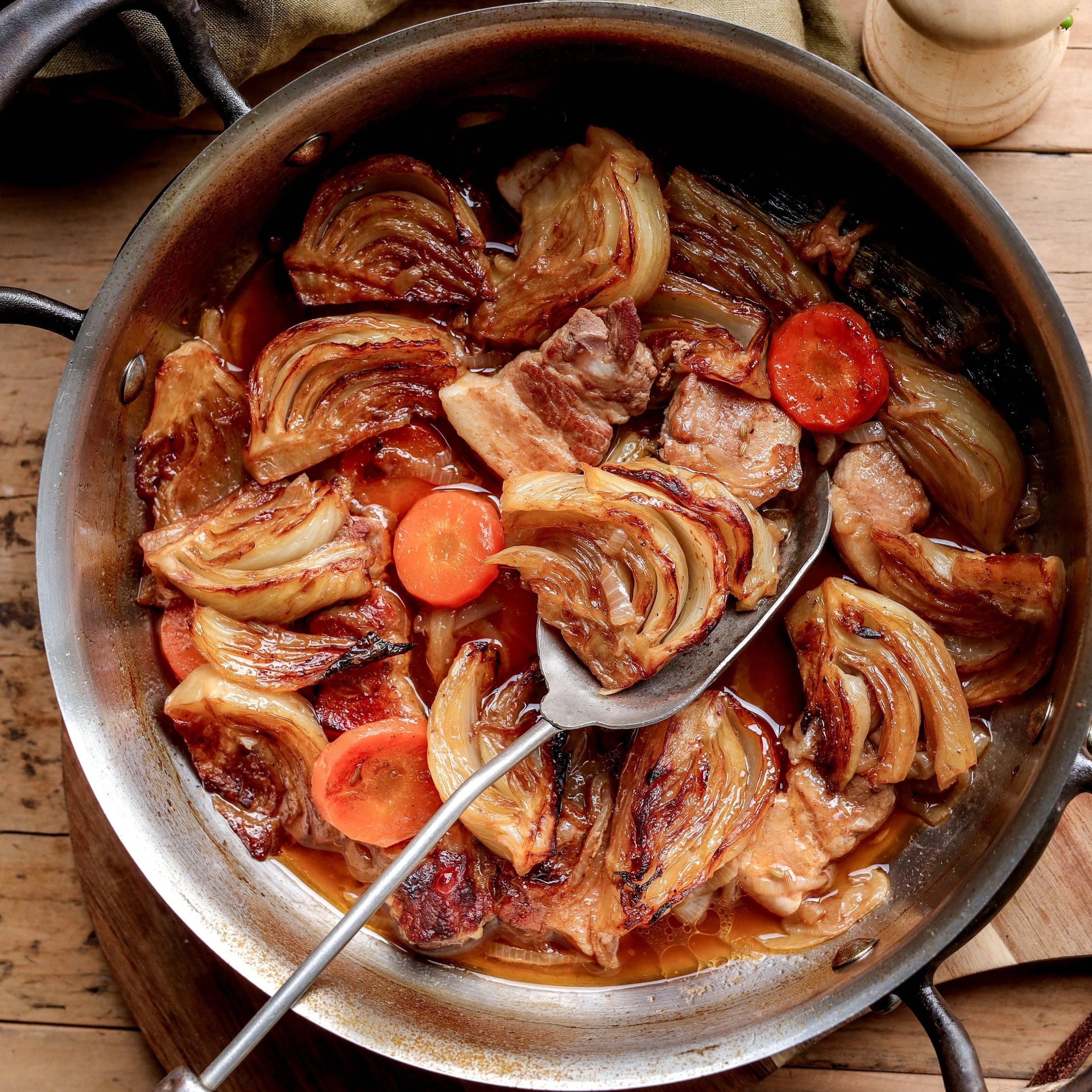 RUSTIC BRAISED FENNEL