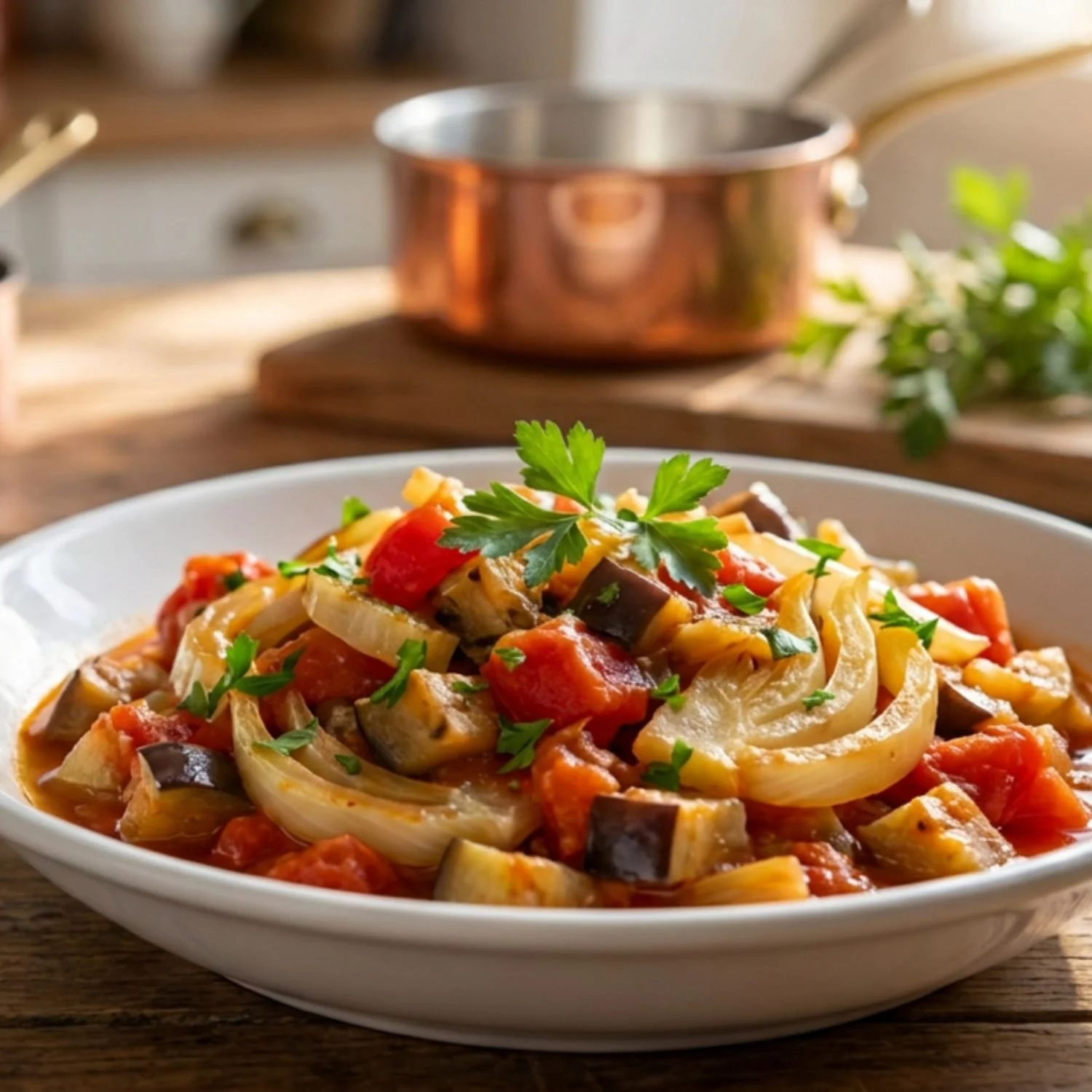 Tomato and fennel Ragout