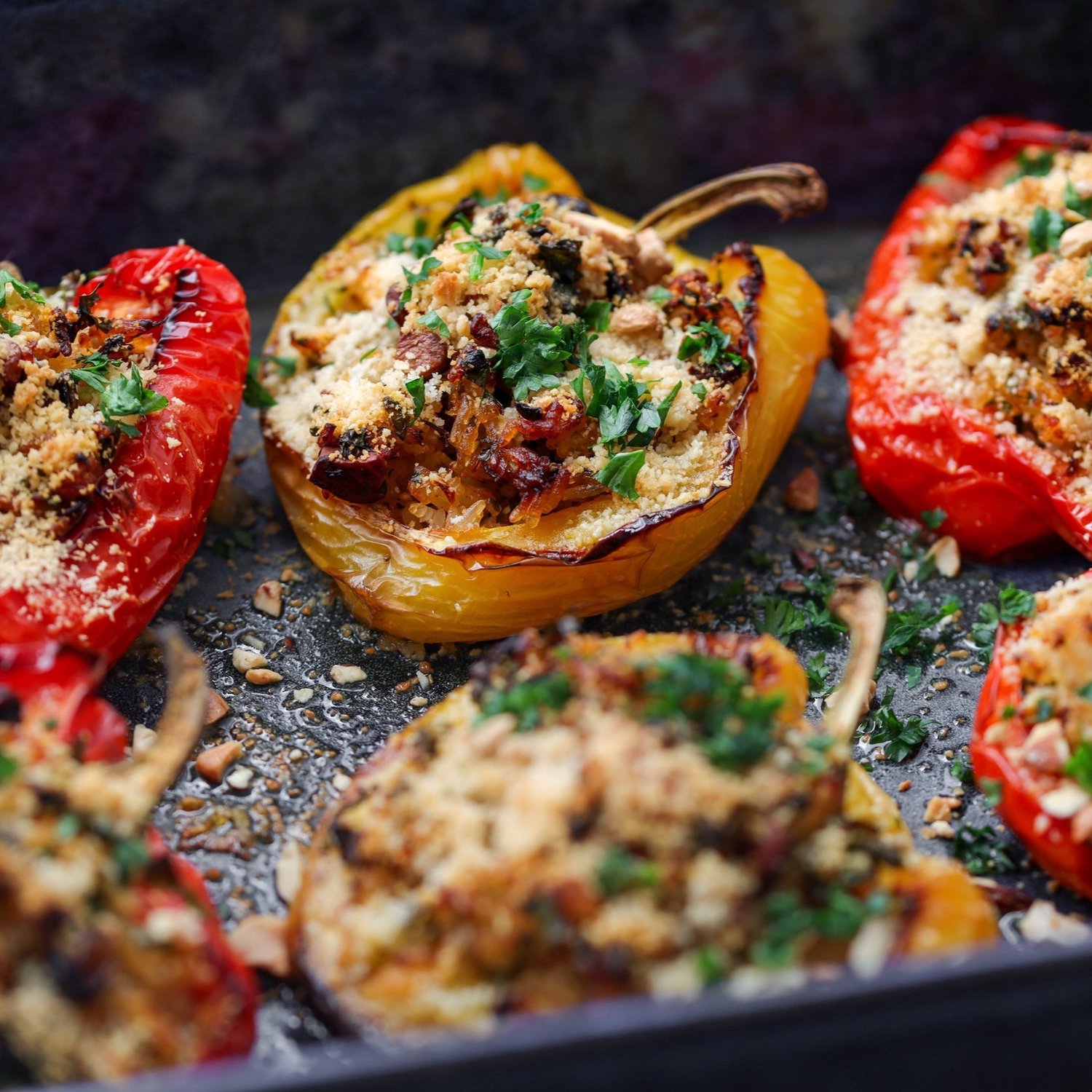 STUFFED BELL PEPPERS — French Cooking Academy