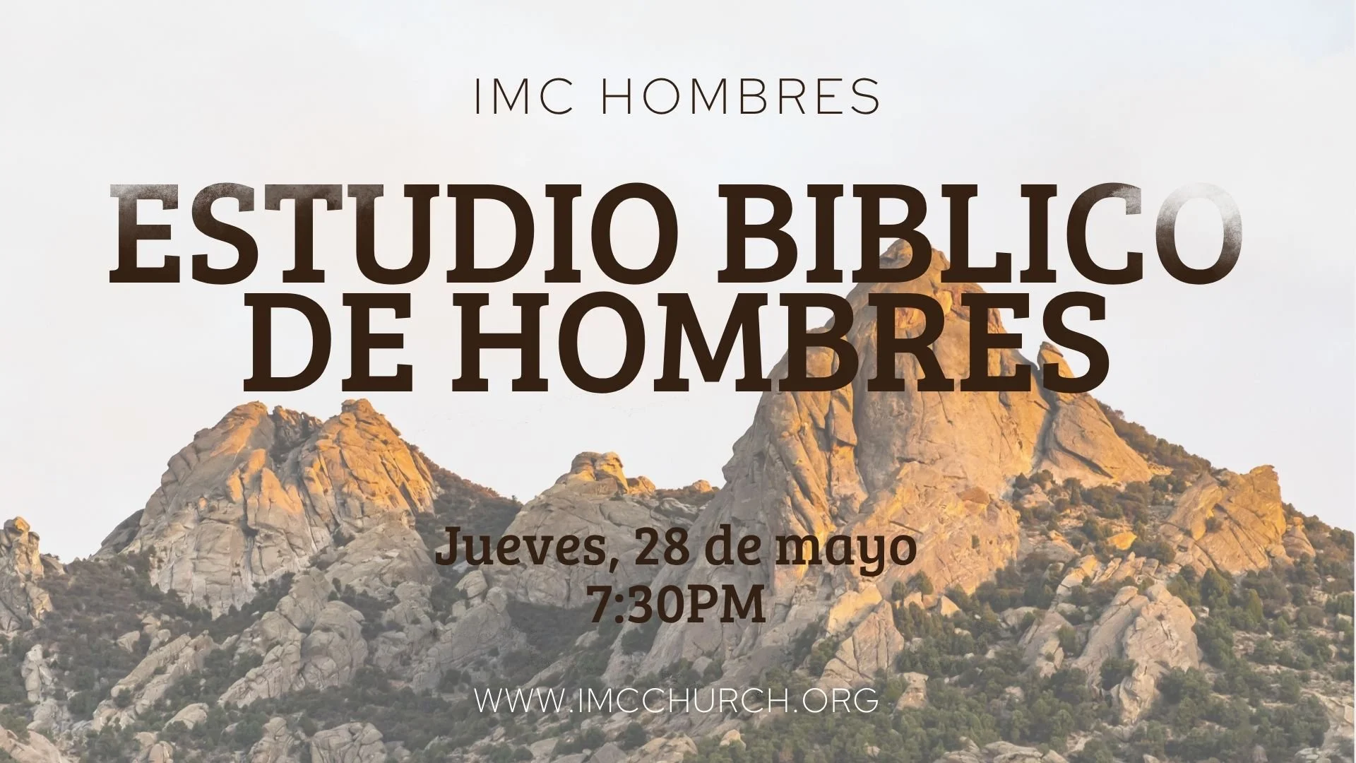 IMC Hombres - Daniel Estudio Biblico