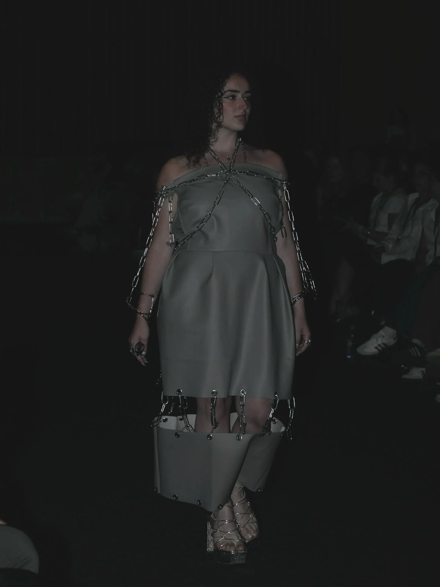 &ldquo;Chained to the Desk&rdquo; worn by Sara

Photographers of the show: @annikapaulson @theharrietbrown
@elliee.b.photography
@abbeyelizabeth__