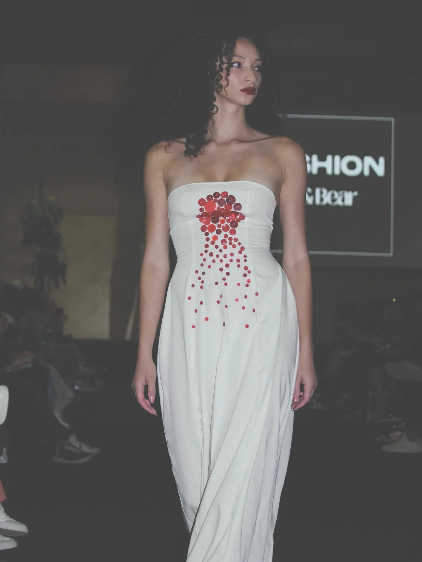 &ldquo;Married to the Work&rdquo; worn by Trinity 

Photographers of the show: @annikapaulson @theharrietbrown
@elliee.b.photography
@abbeyelizabeth__