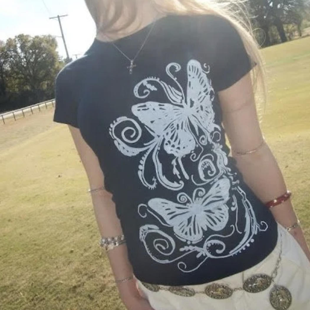 Graphic Baby Tees for Spring ‧₊˚❀༉‧₊˚.