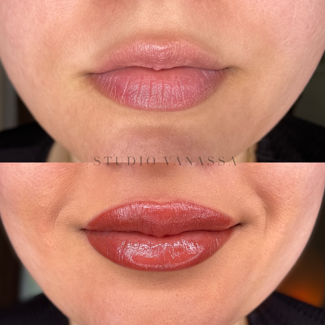 Best Lip Blush in Edmonton, Alberta at Studio Vanassa on Whyte Ave