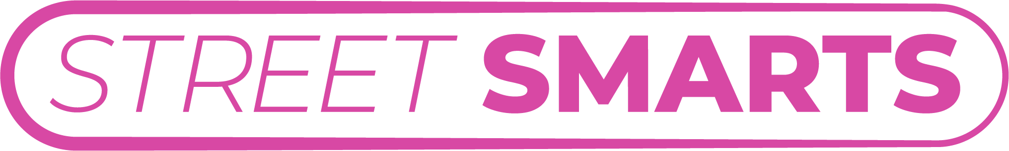 A Street Smarks logo in bright pink