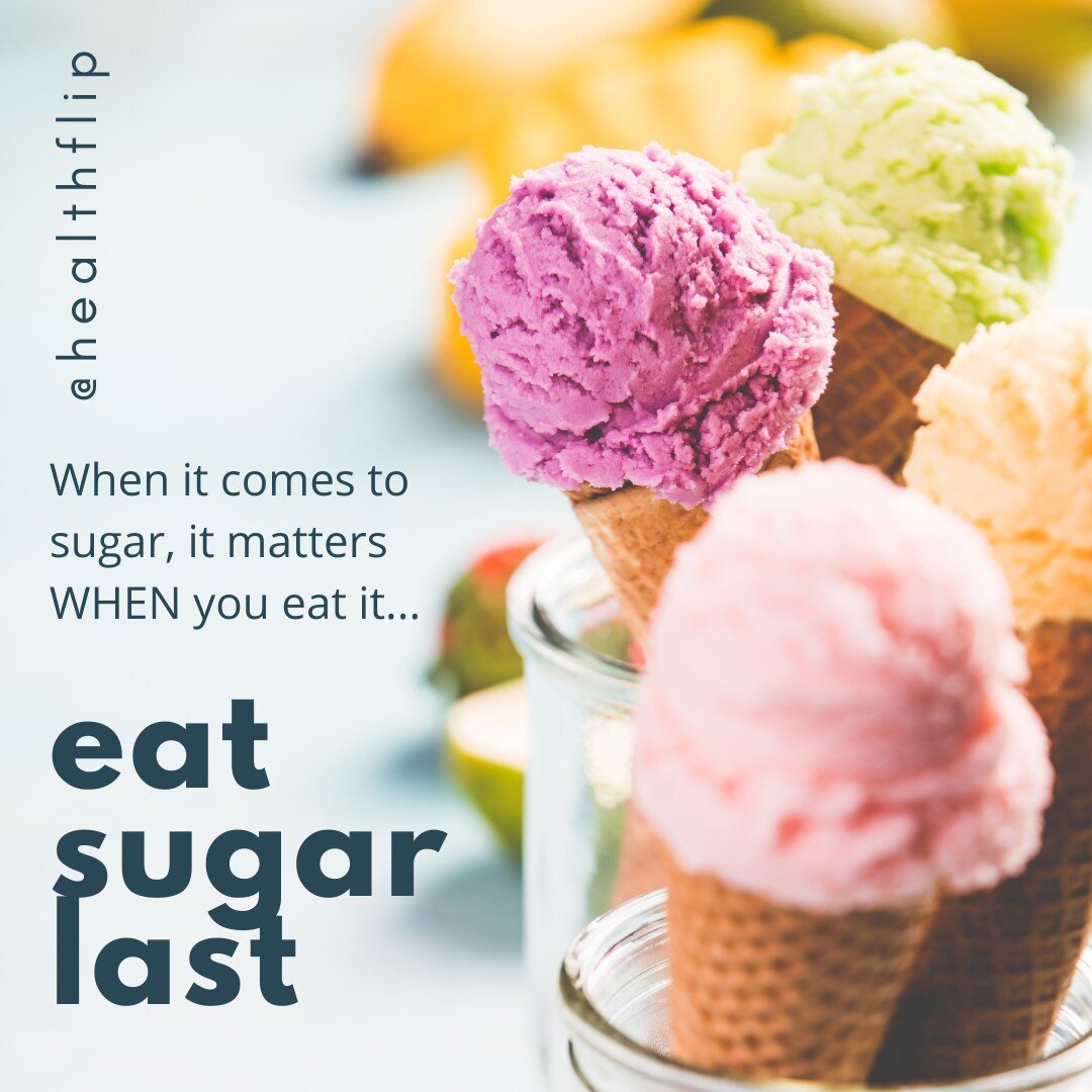 😵&zwj; You know how alcohol affects you when you drink on an empty stomach?  You get tipsy really fast!  It&rsquo;s kind of the same with sugar.  The resultant blood sugar spike will be WAY higher if you eat sugar on an empty stomach.  And you will 
