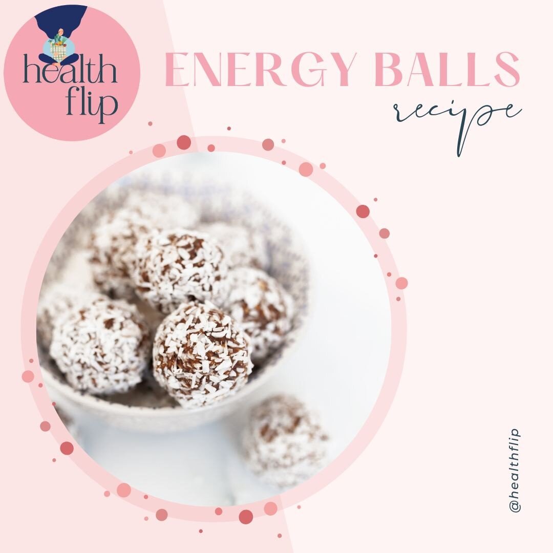 💥 These are good for when you feel like a little pick-me-up&hellip;

E N E R G Y  B A L L S

Makes around 27 balls
150 g peanut butter
50 g / 4 T coconut oil
100 g / 1 &frac14; cup desiccated coconut
30 g / 4 T cocoa
70 g / &frac12; cup chia seeds 
