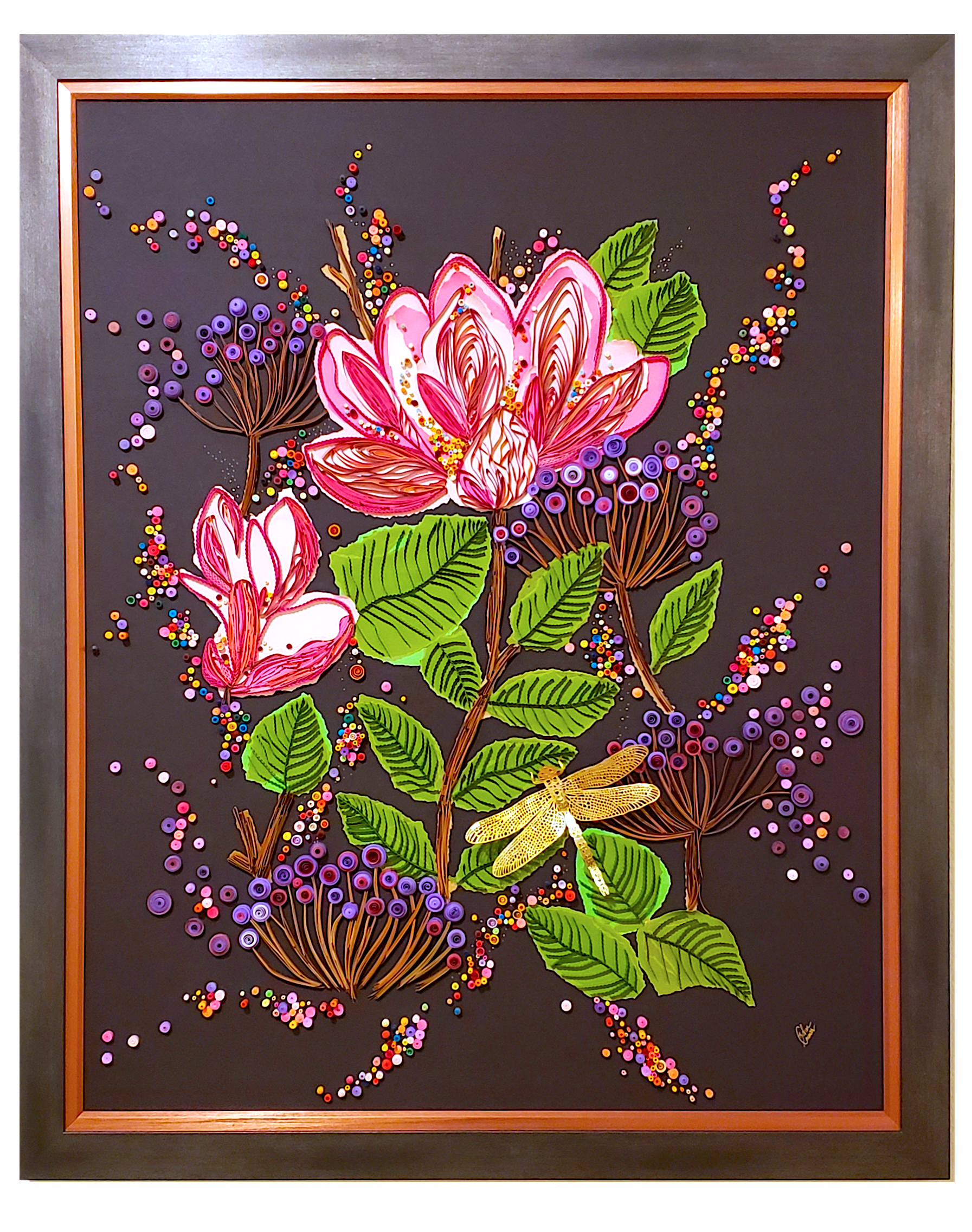Zahra Ammar Paper Quilling Bloom Flowers - Kaiser Permanente 1.png