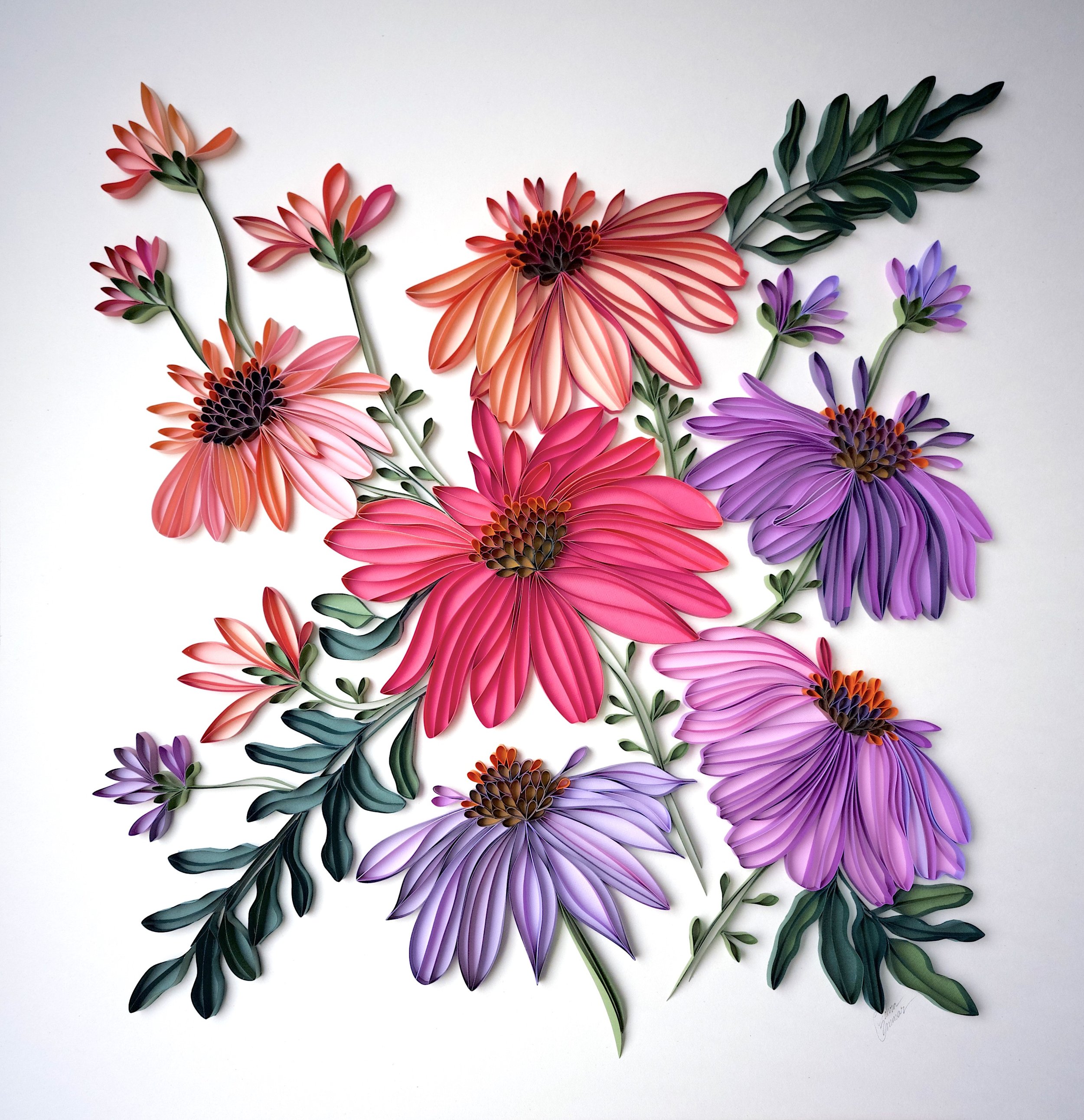 Zahra Ammar Bloom 36 Paper Quilling Art Sutter Health 5.jpeg