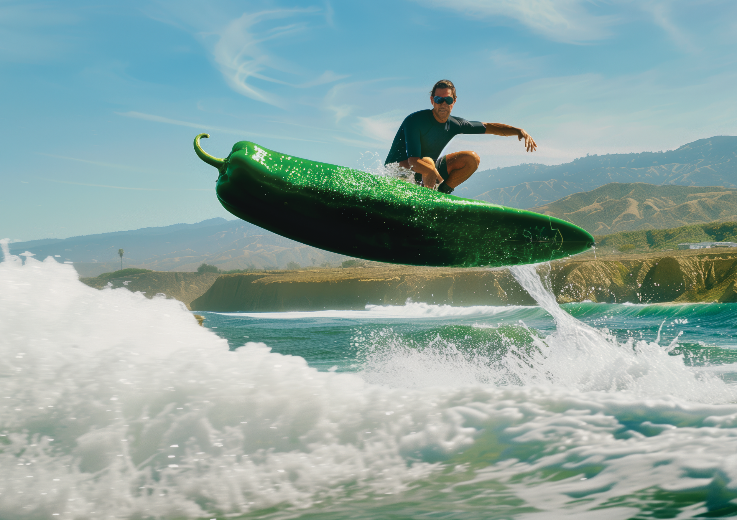 "Jalapeno Surfer," 2024