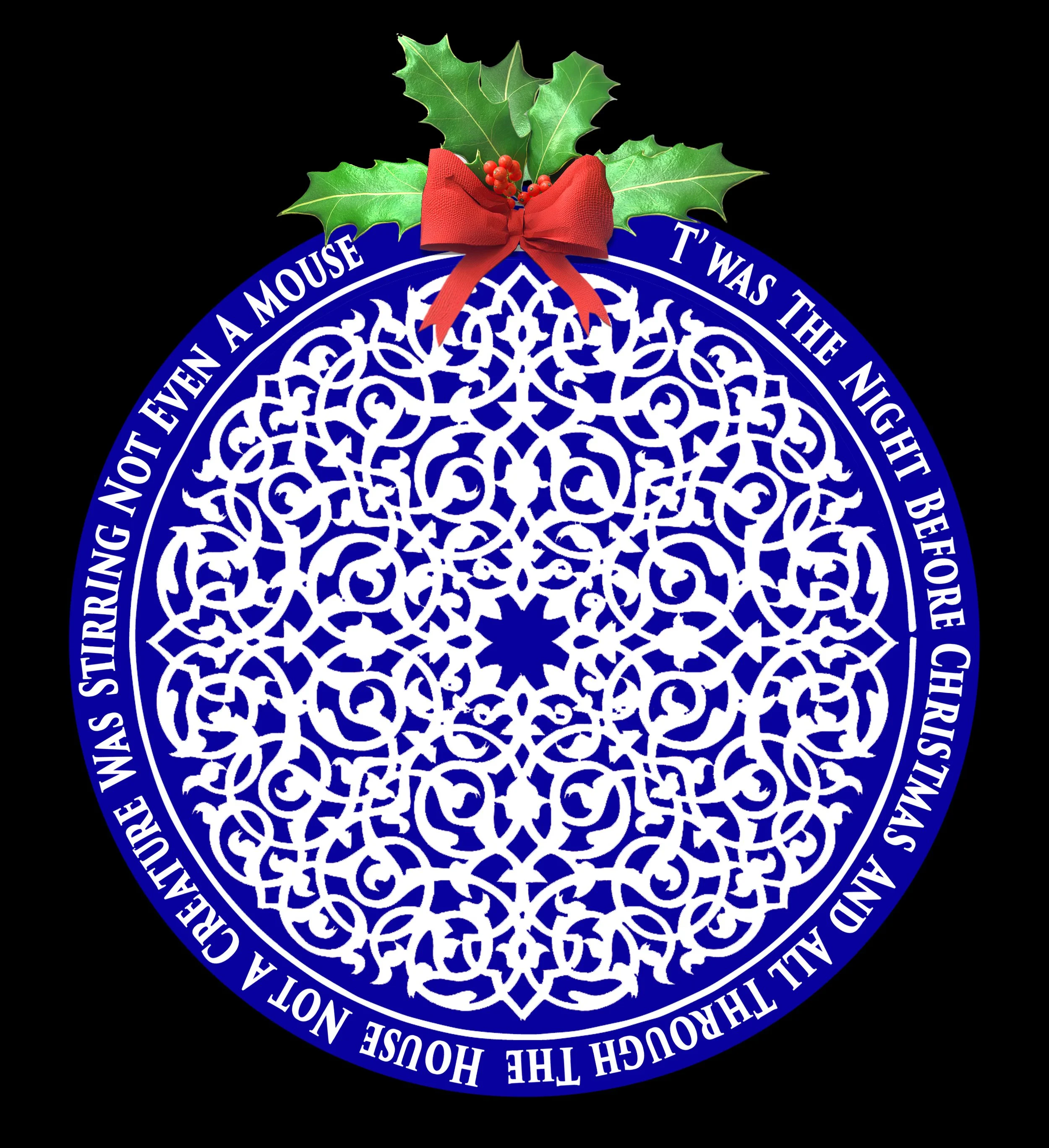 SNOWFLAKE CHRISTMAS Ornament w- ISLAMIC DESIGN.JPG
