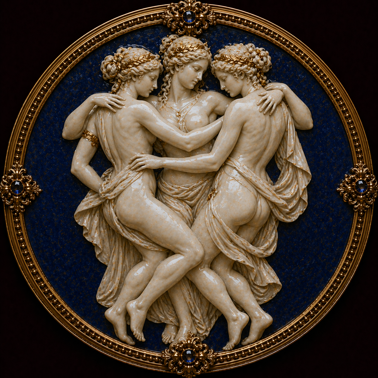 THE THREE GRACES
HARMONY · CHARM · JOY