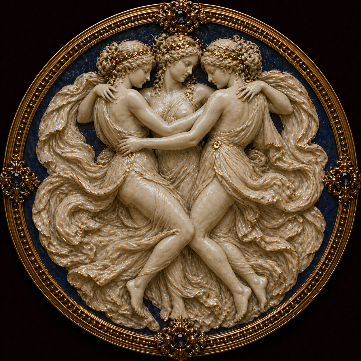 THE THREE GRACES
THE DANCE OF BEAUTY