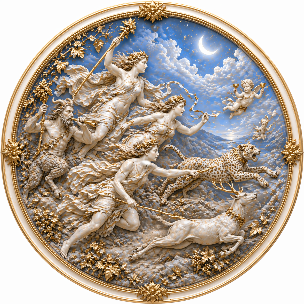ARTEMIS AND THE SACRED HUNT
SWIFT AS THE MOONLIGHT