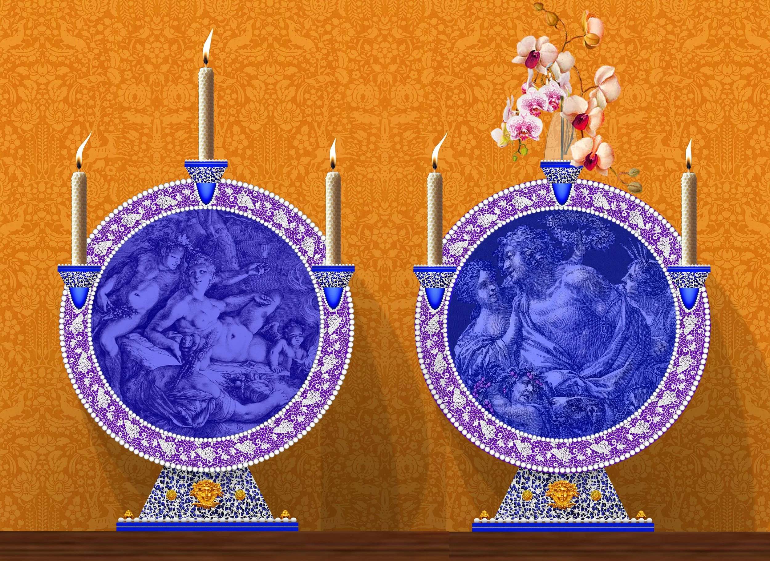 Candelabrum 6 BACCHANTE  for 4 Candles CLOSER.jpg