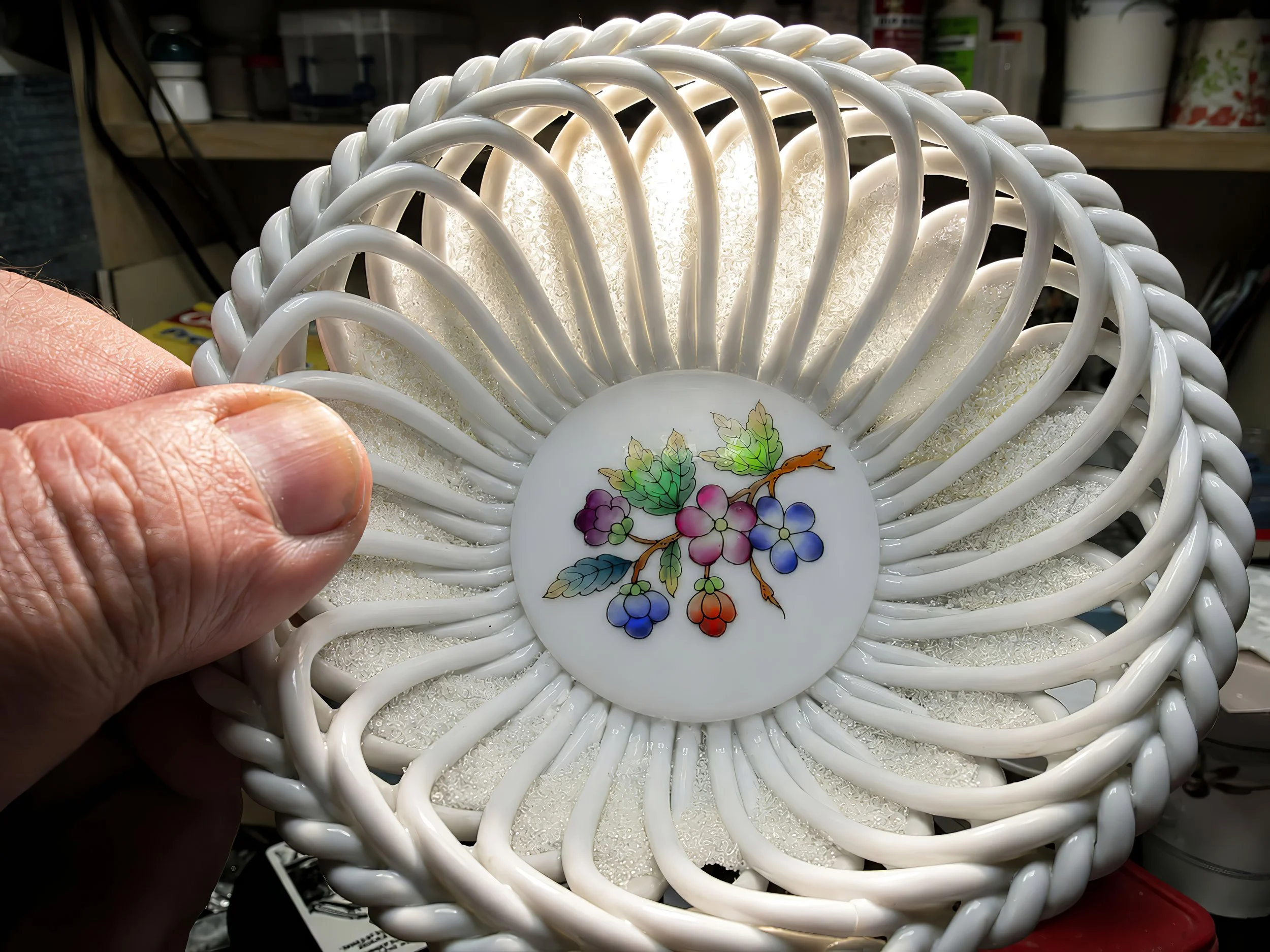 Hand-Formed Herend Bowl