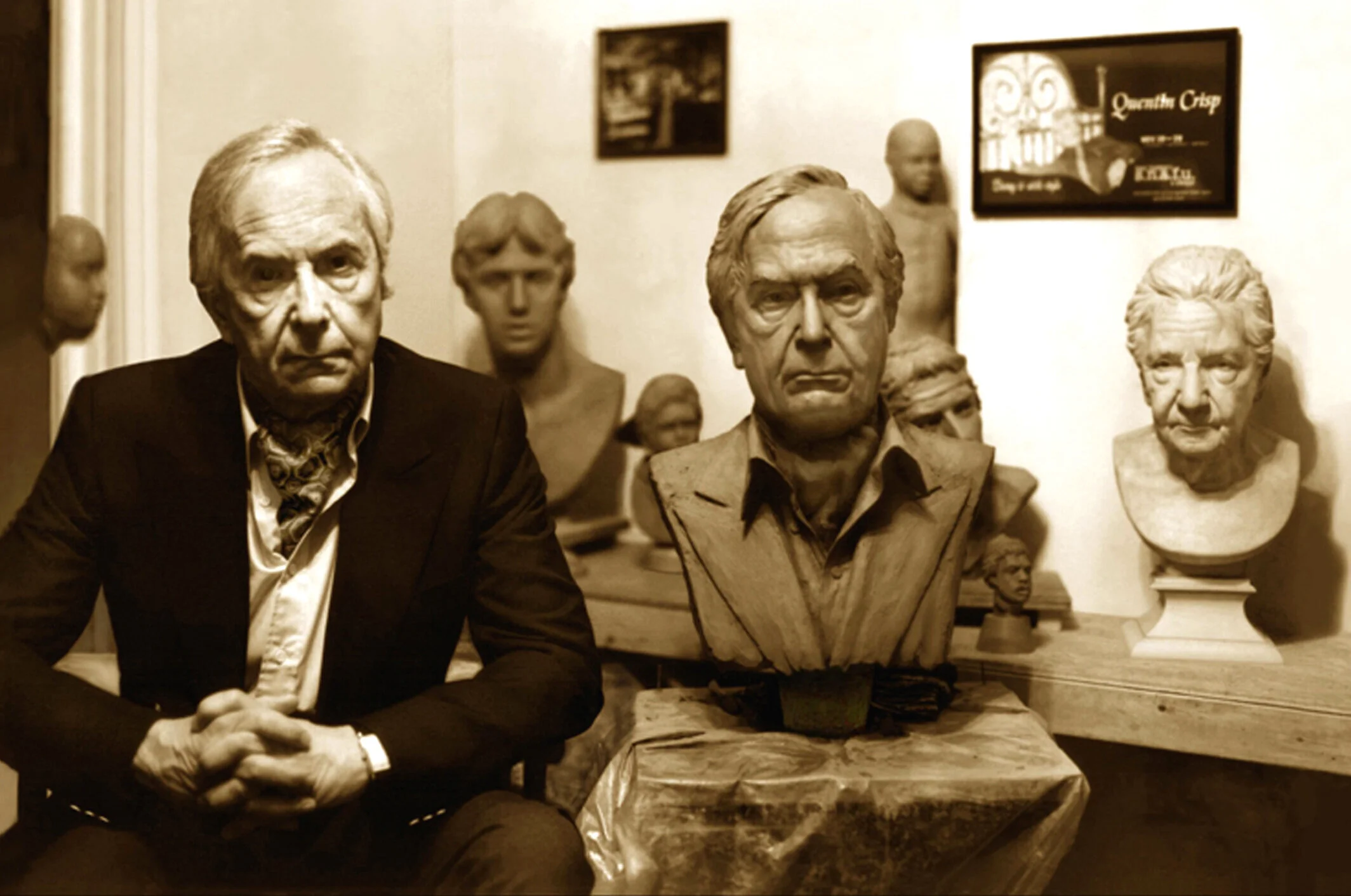 MARTIN USDAN 
Life-size ~ Commissioned Bust 
Artist's New York City Studio