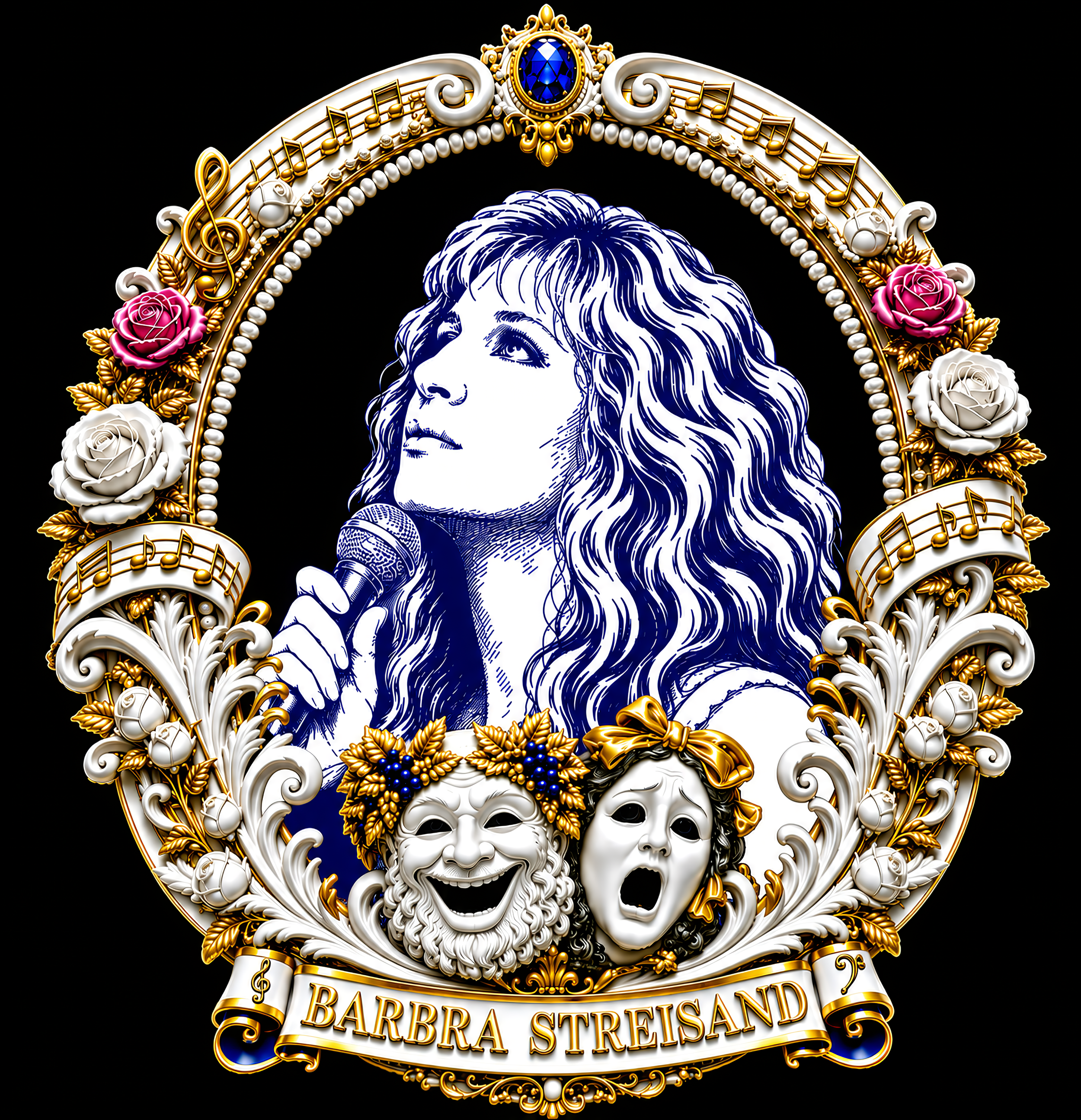 Portrait In Jasperware Porcelain