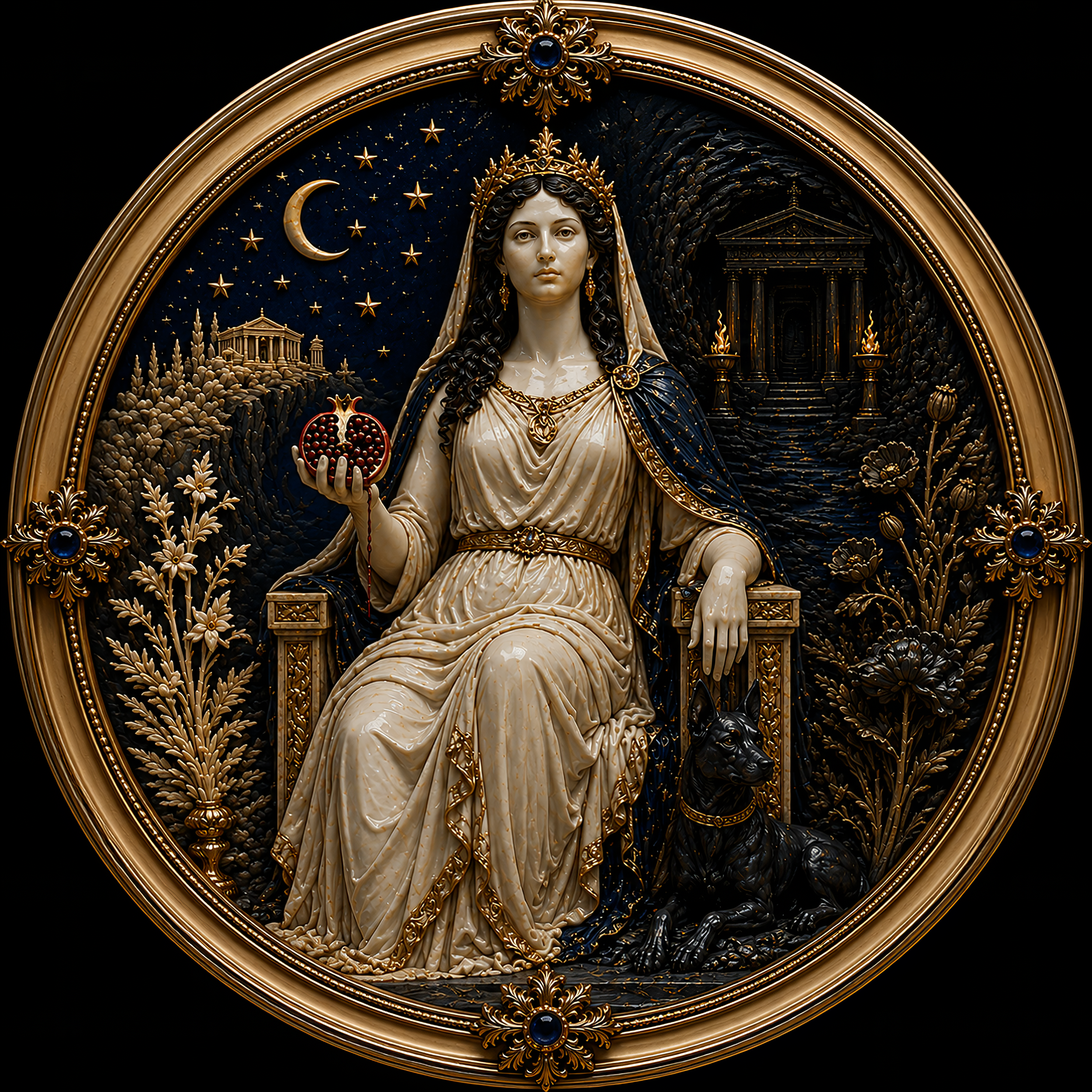 PERSEPHONE 
QUEEN OF THE TWO WORLDS