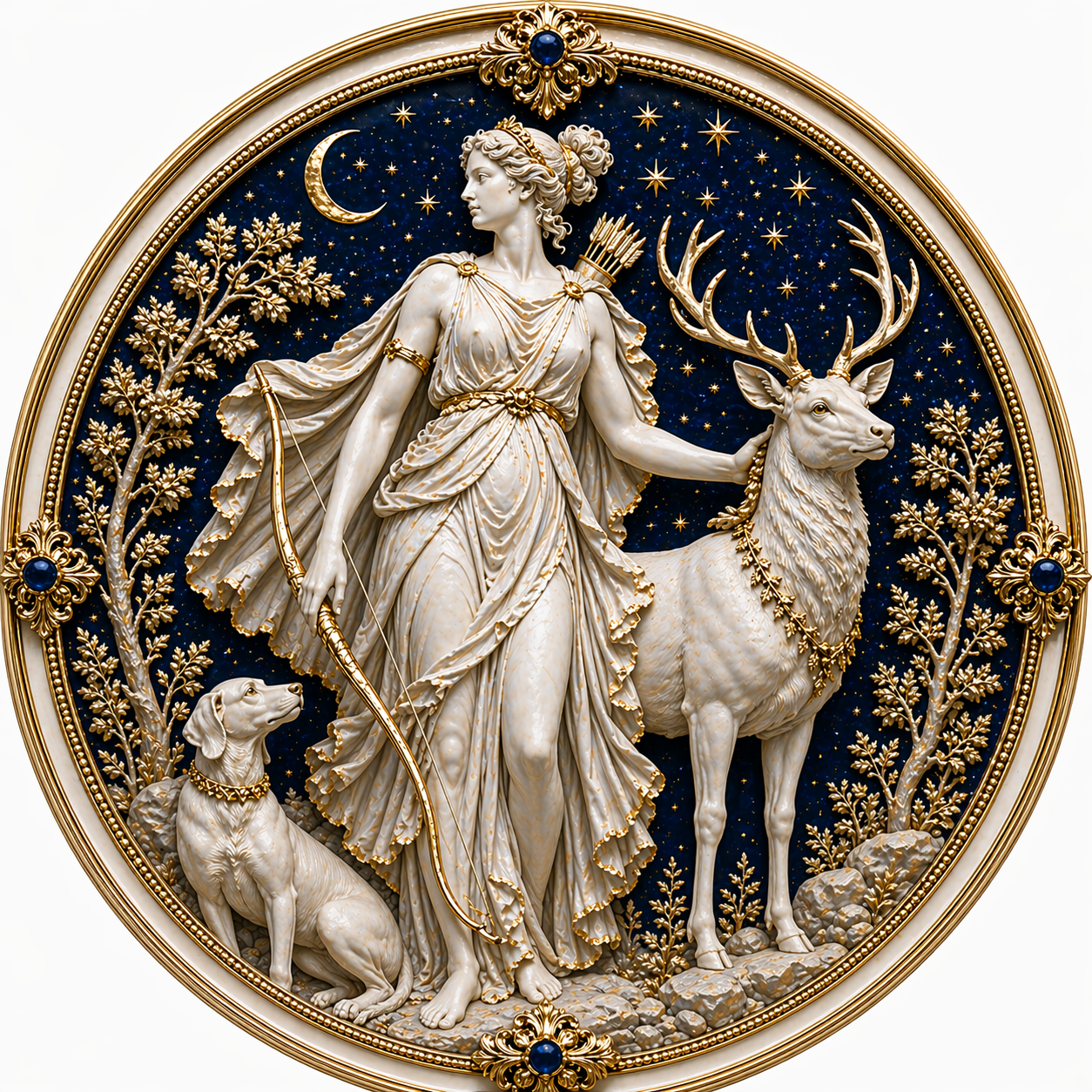 ARTEMIS
GODESS OF THE MOONLIT HUNT