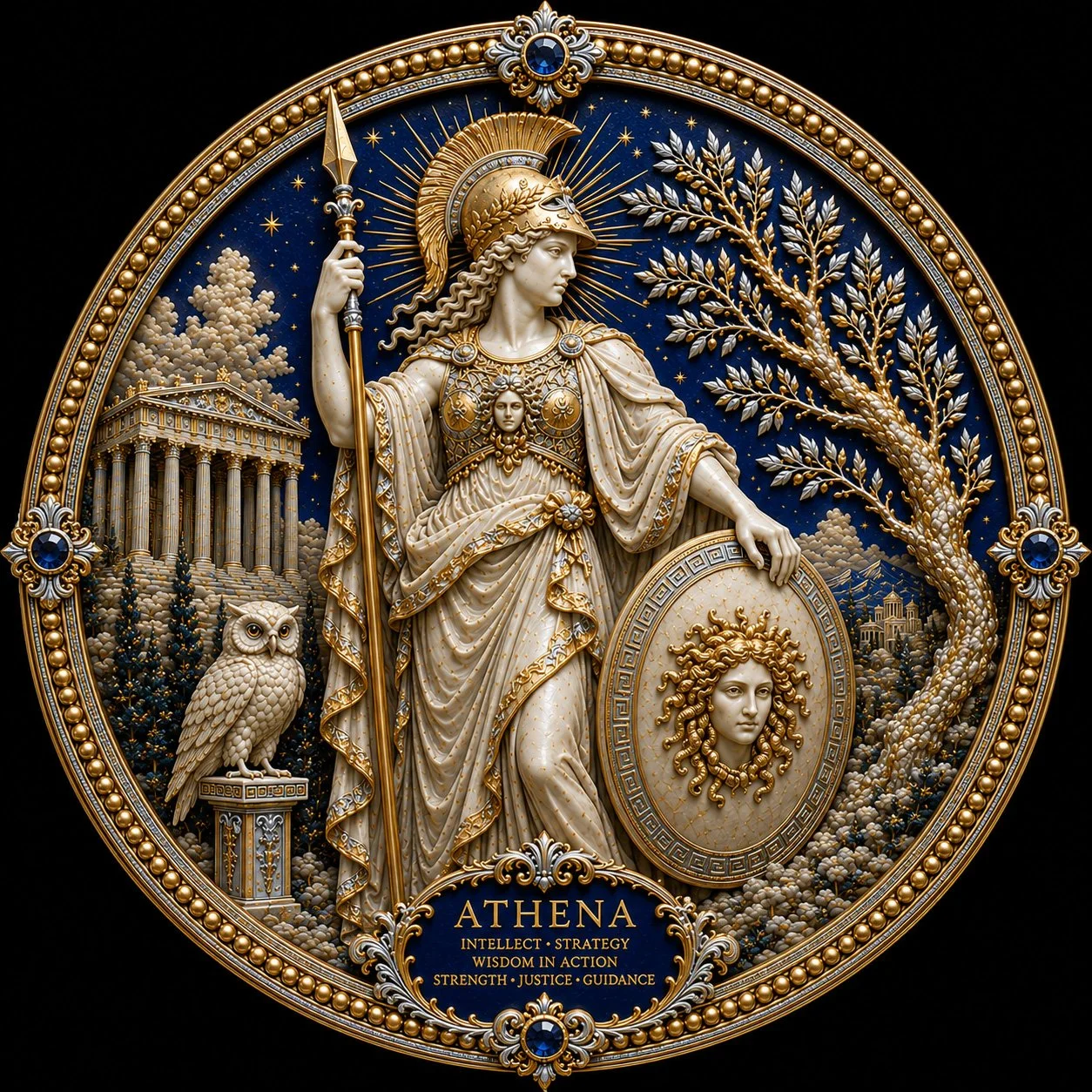 ATHENA
WISDOM · COURAGE · JUSTICE
