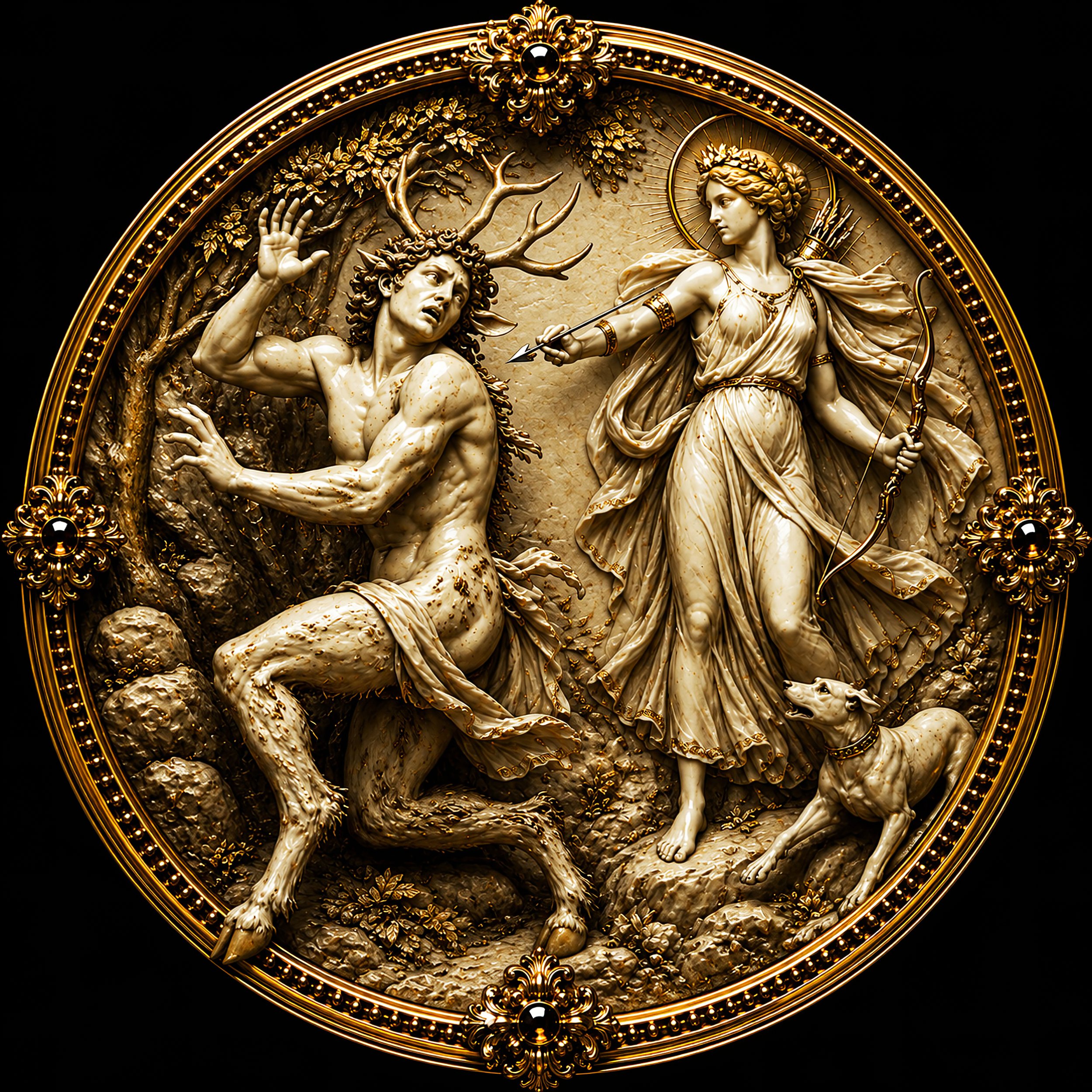 ARTEMIS AND ACTAEON
THE PUNISHMENT OF THE HUNTER