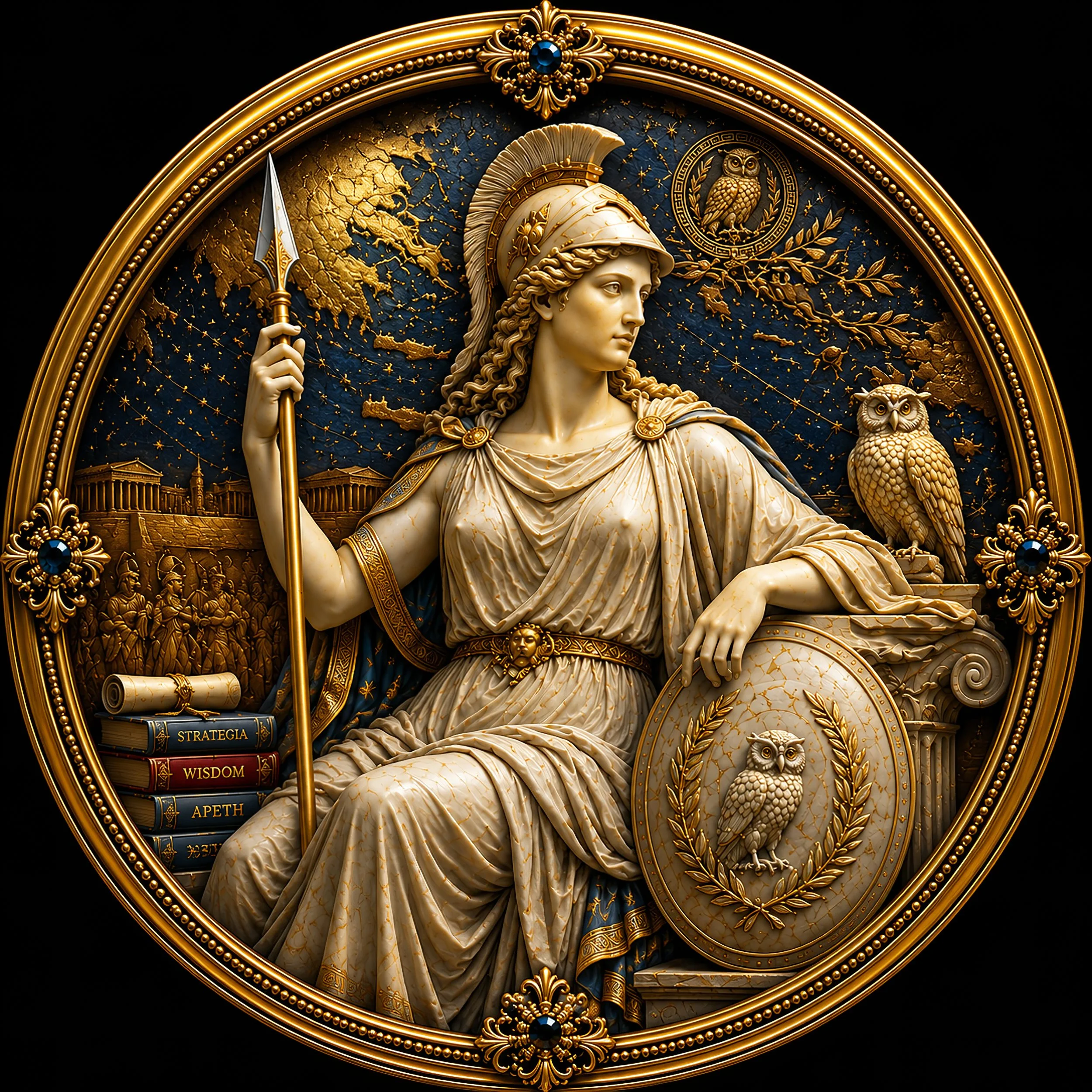 ATHENA
GUARDIAN OF WISDOM AND WAR