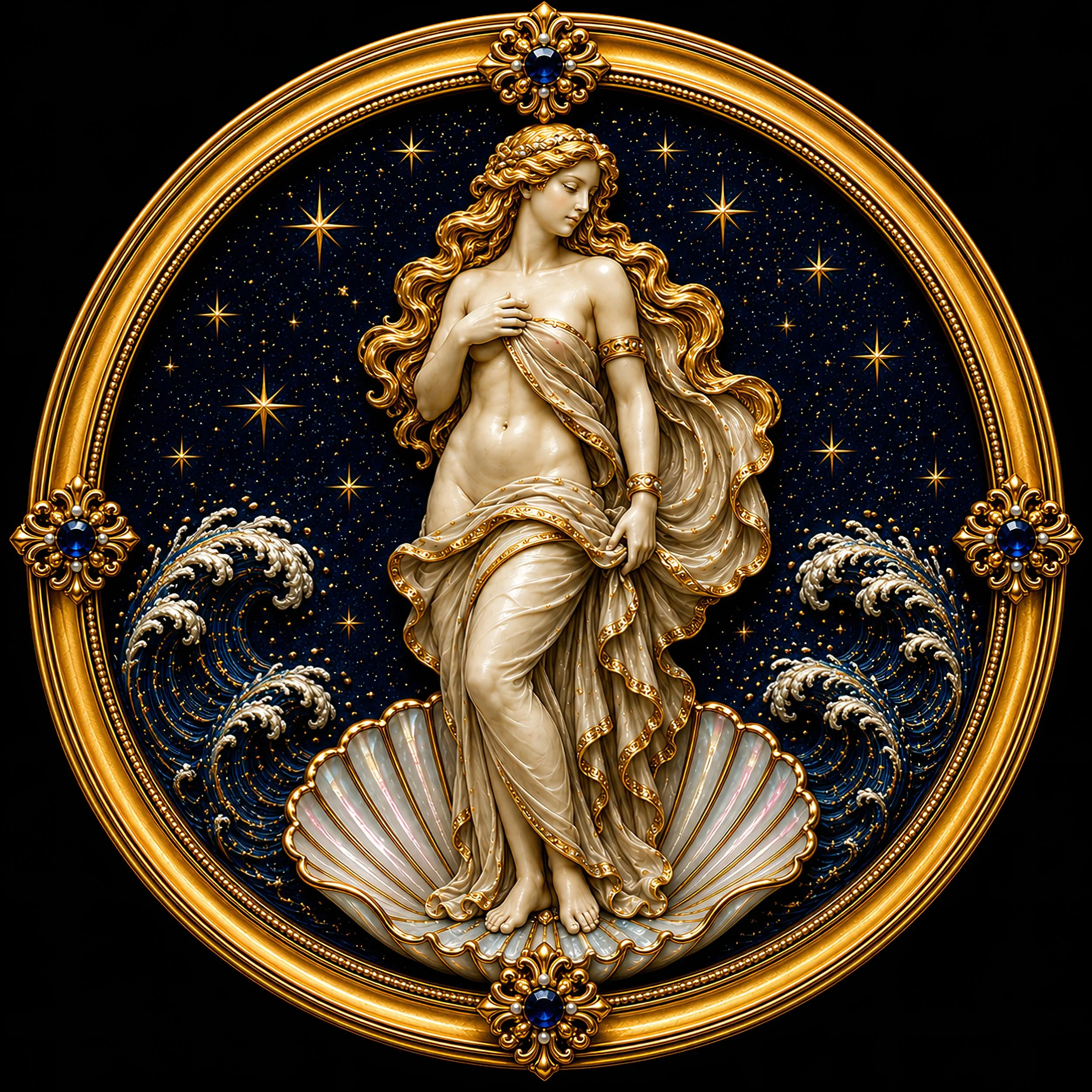 APHRODITE
BORN OF FOAM AND DESIRE