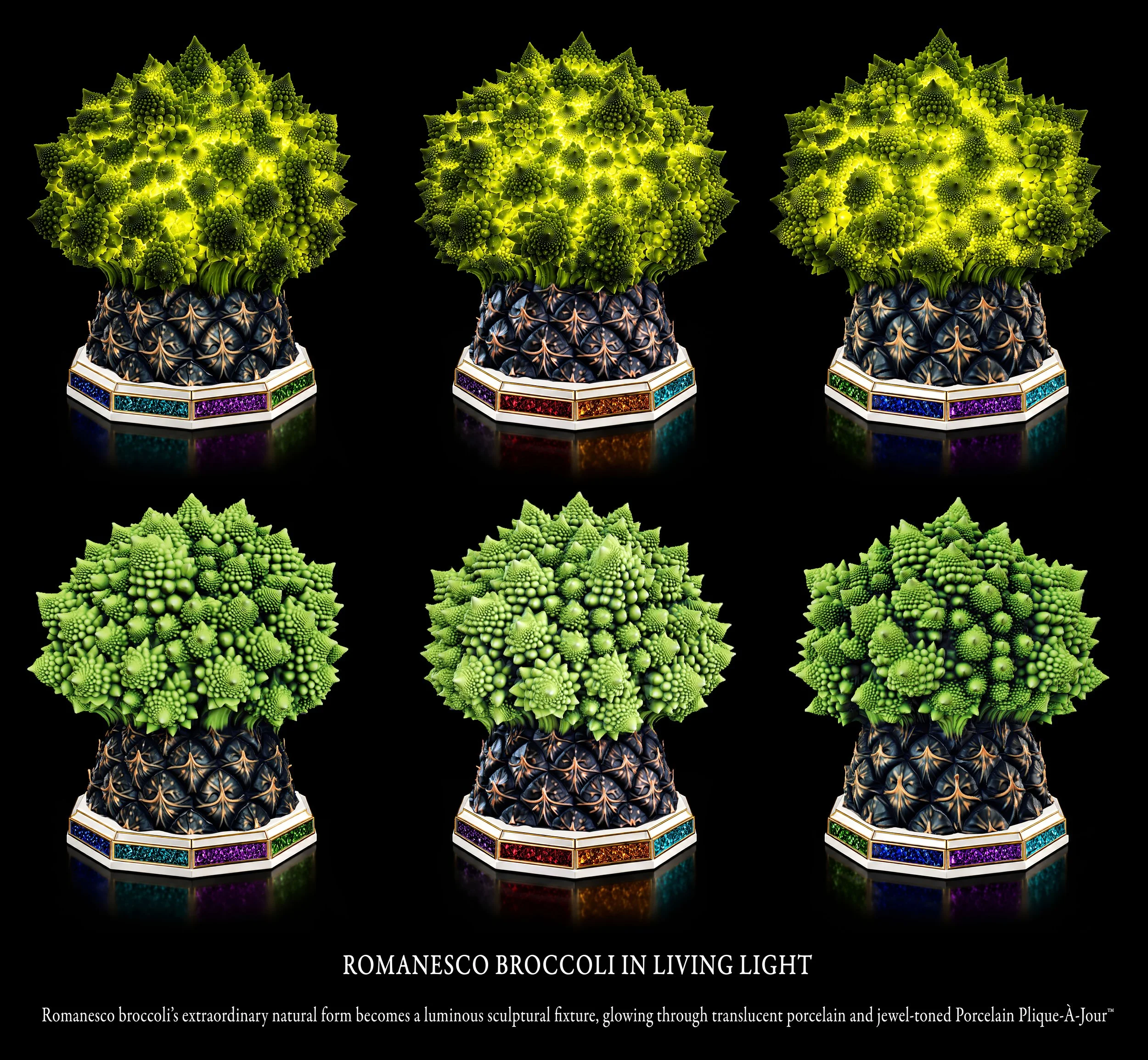 Romanesco Cauliflower & Pineapple Lamp.JPG