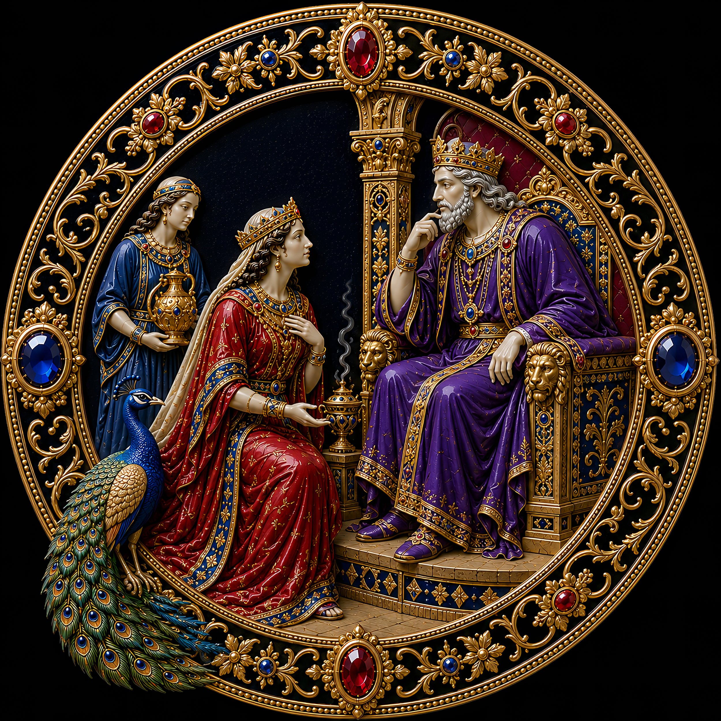 !!!THE QUEEN OF SHEBA VISITS KING SOLOMON.JPG
