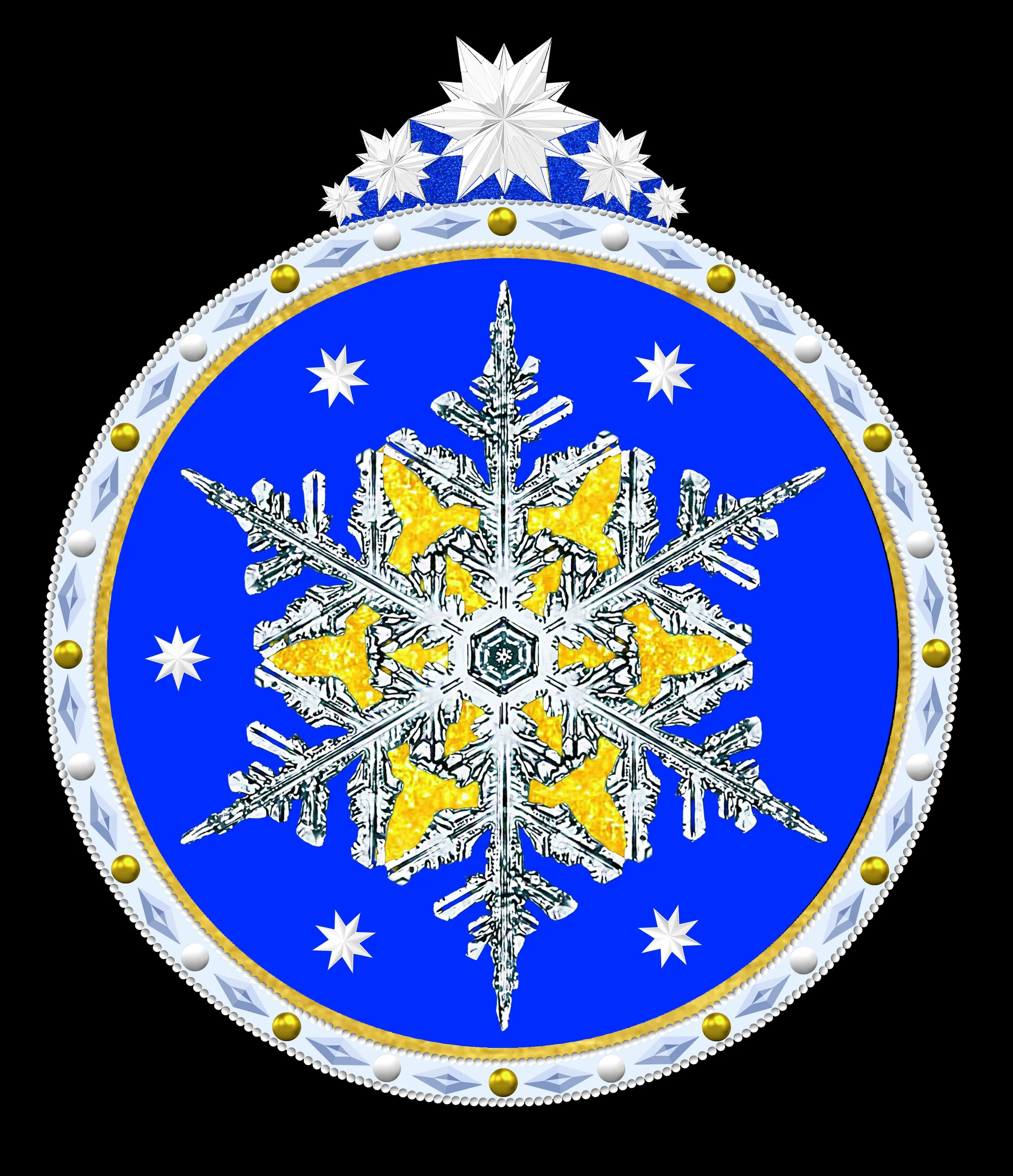 SNOWFLAKE DESIGN 27 (Real Snowflake).JPG