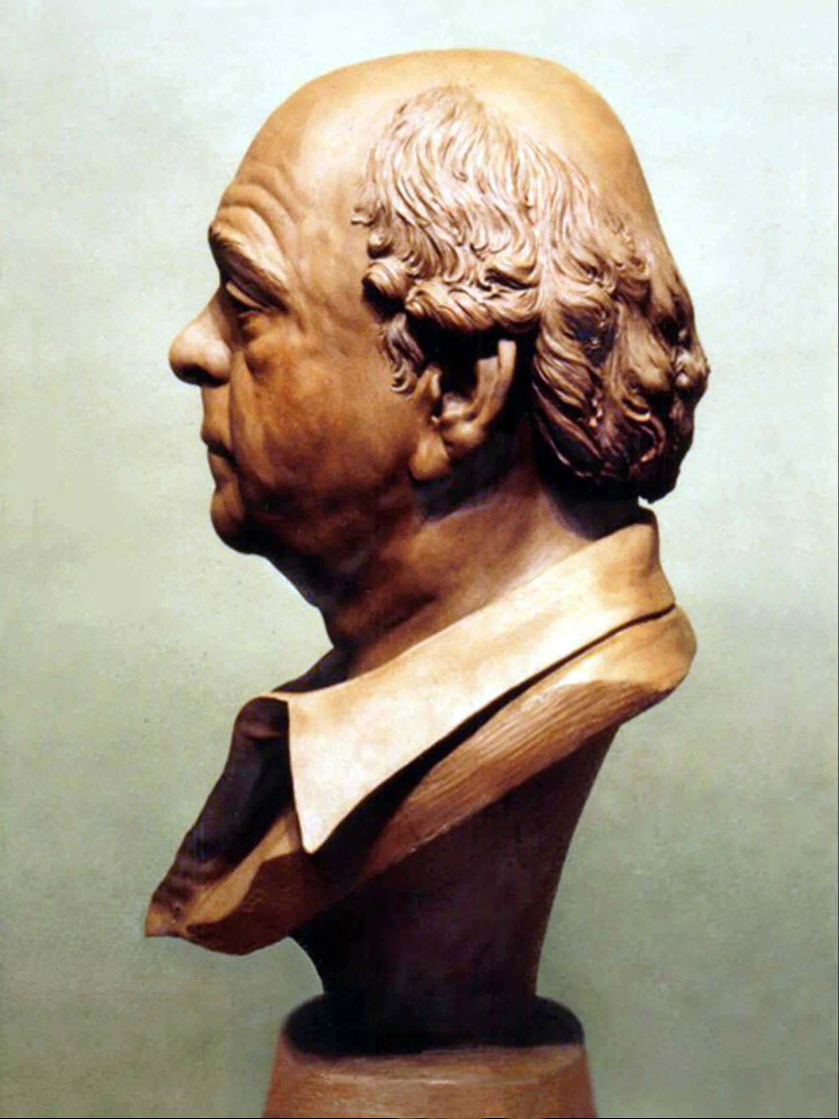 JIMMY COCO  
Actor ~ Life-size ~ Commissioned Bust 
Original Water Clay Sculpture