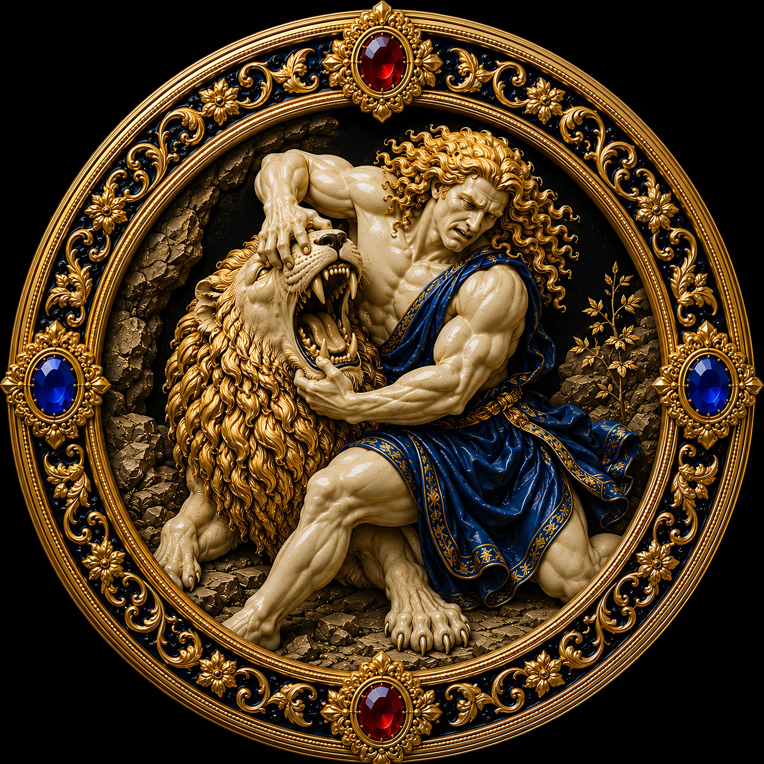 !!!SAMSON & THE LION.JPG