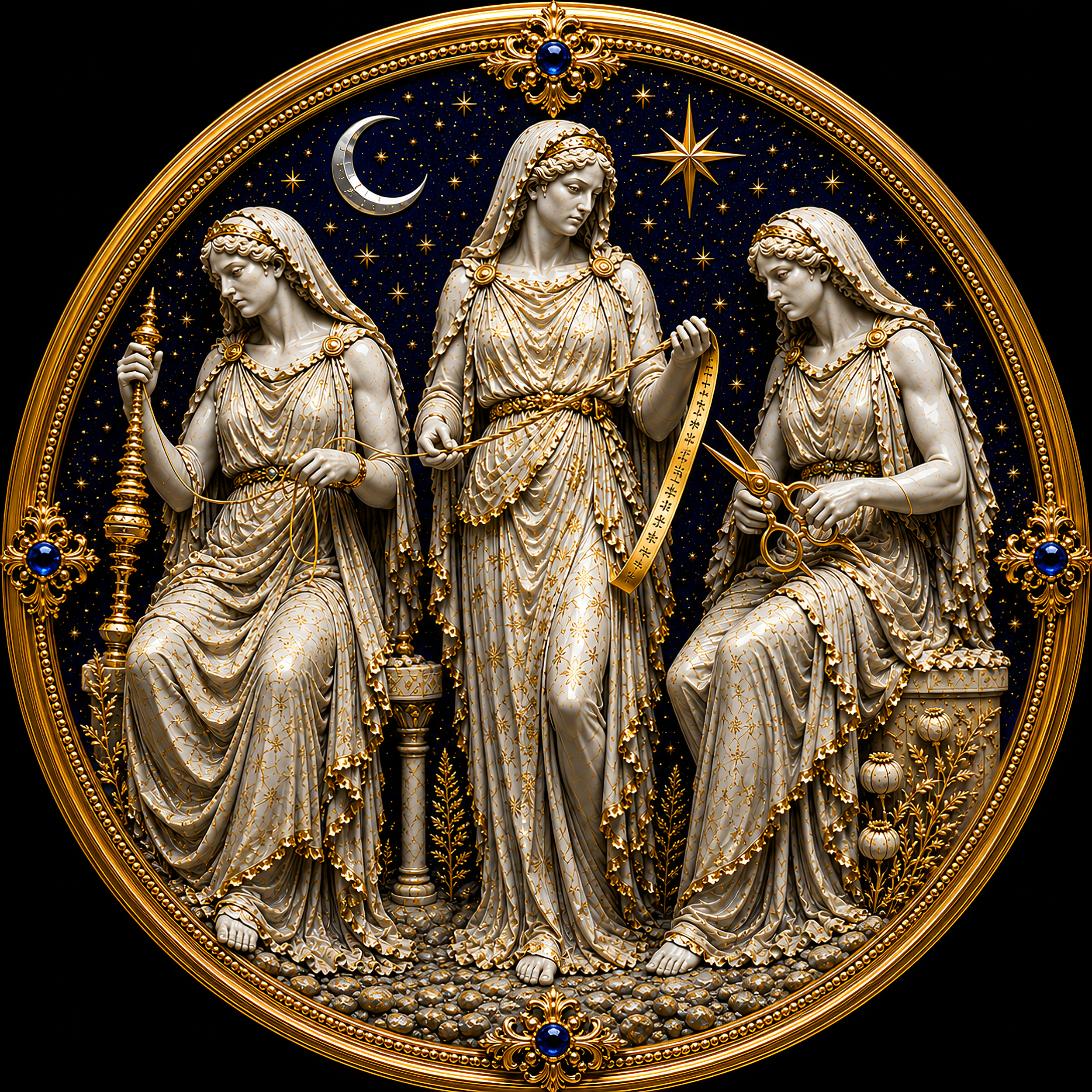 THE MOIRAI
WEAVERS OF DESTINY