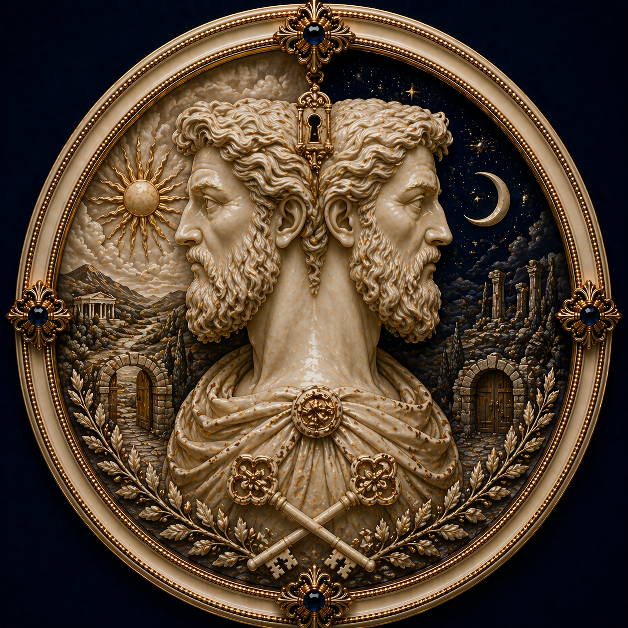 JANUS
KEEPER OF DOORS AND DESTINIES