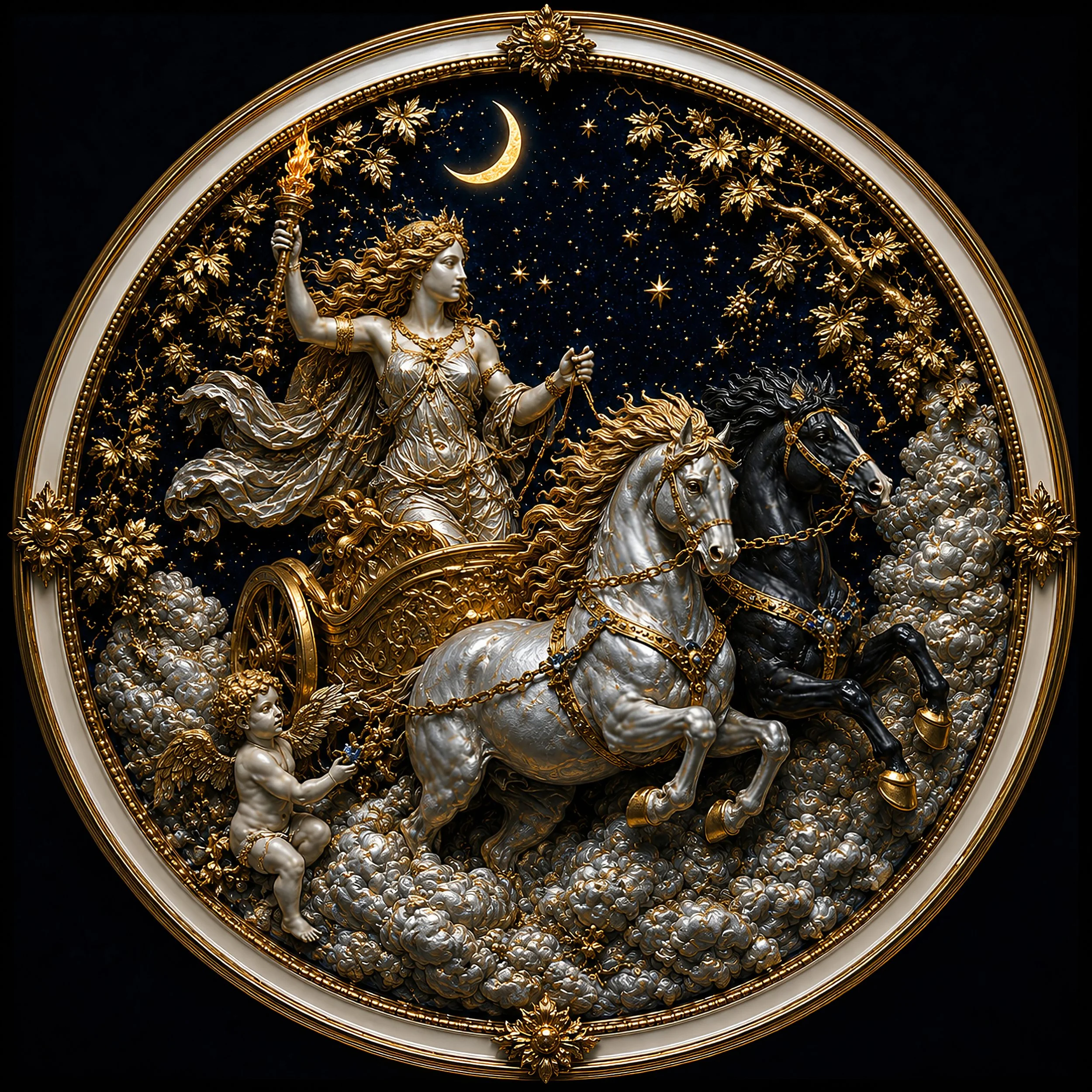 SELENE
THE GOLDEN CHARIOT OF NIGHT