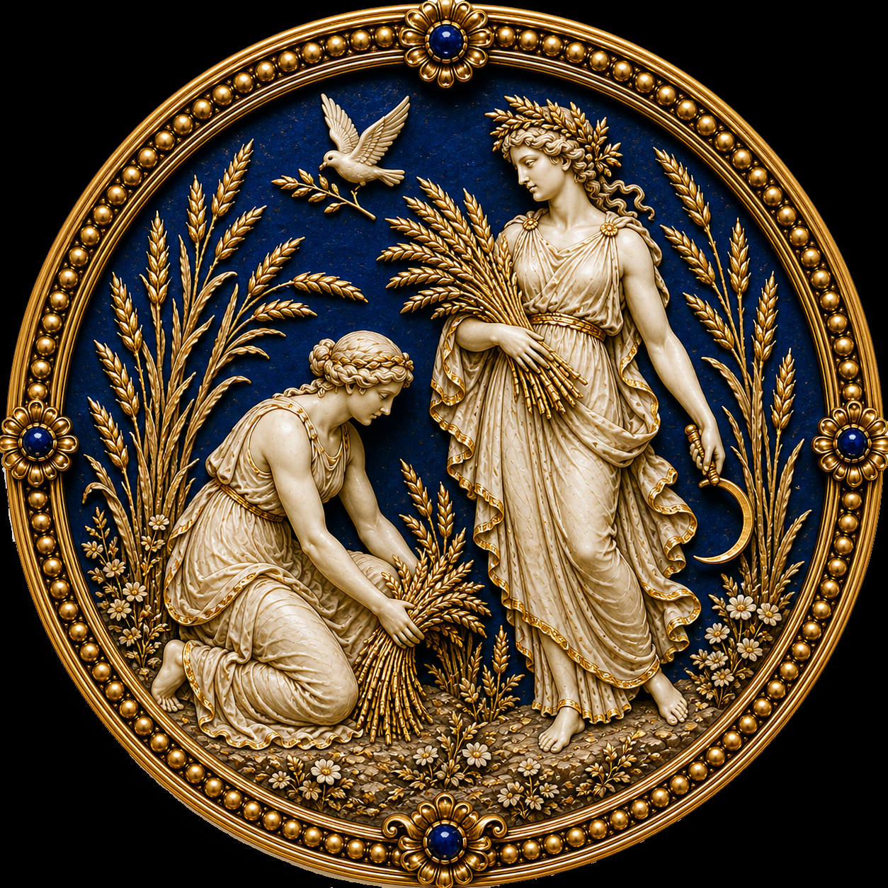 CERES AND PROSERPINA
THE BLESSING OF THE HARVEST