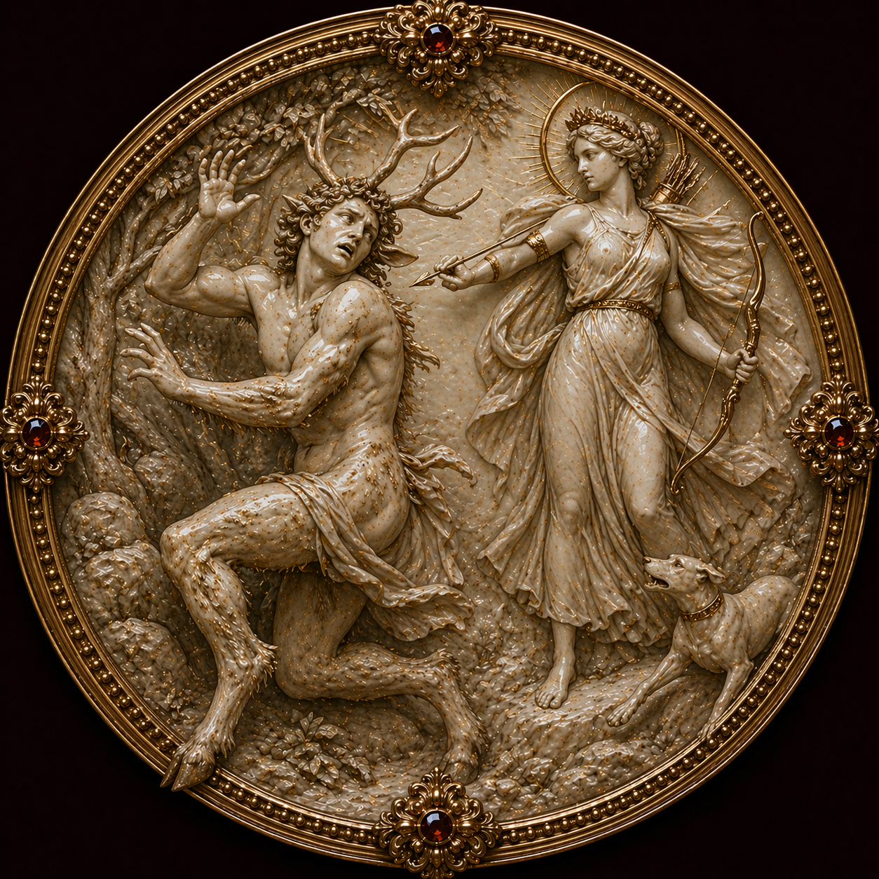 ARTEMIS AND ACTAEON
THE PUNISHMENT OF THE HUNTER