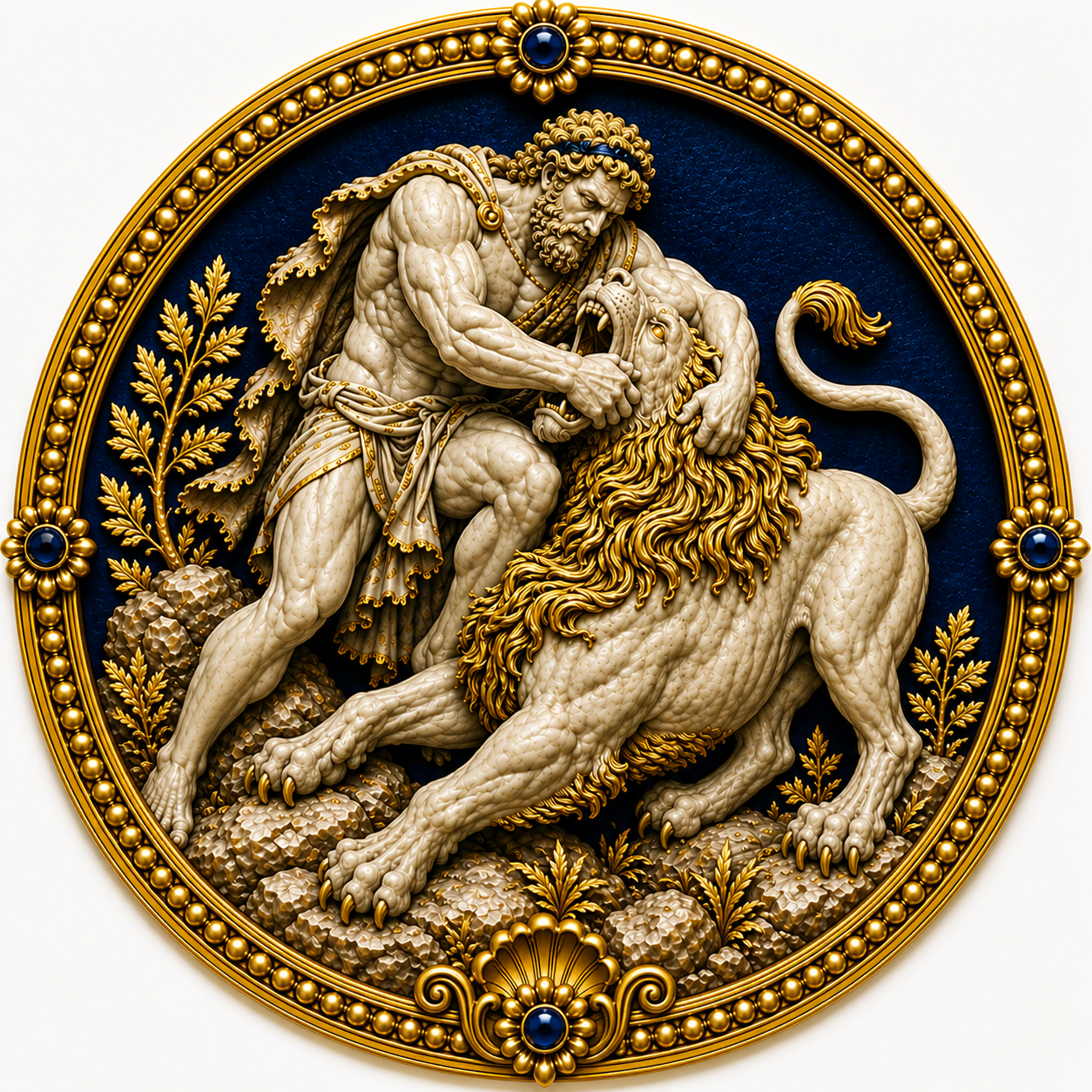 HERACLES AND THE NEMEAN LION
THE FIRST LABOR