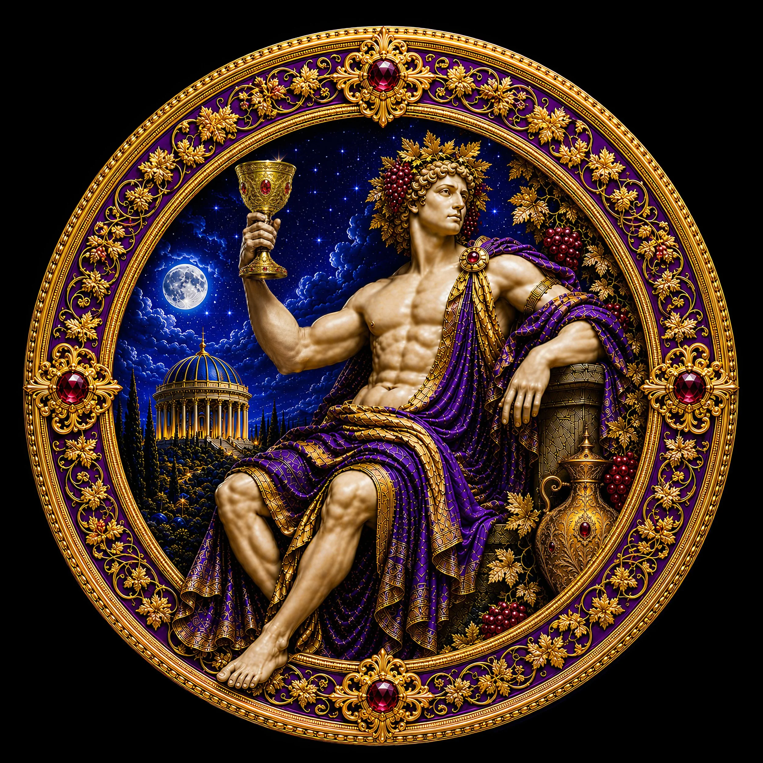 DIONYSUS
THE MIDNIGHT TRIUMPH OF THE VINE