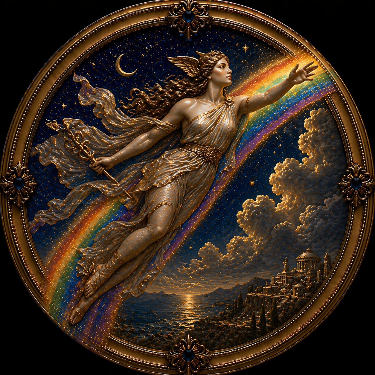 IRIS ASCENDANT
MESSENGER ACROSS THE RAINBOW SKY