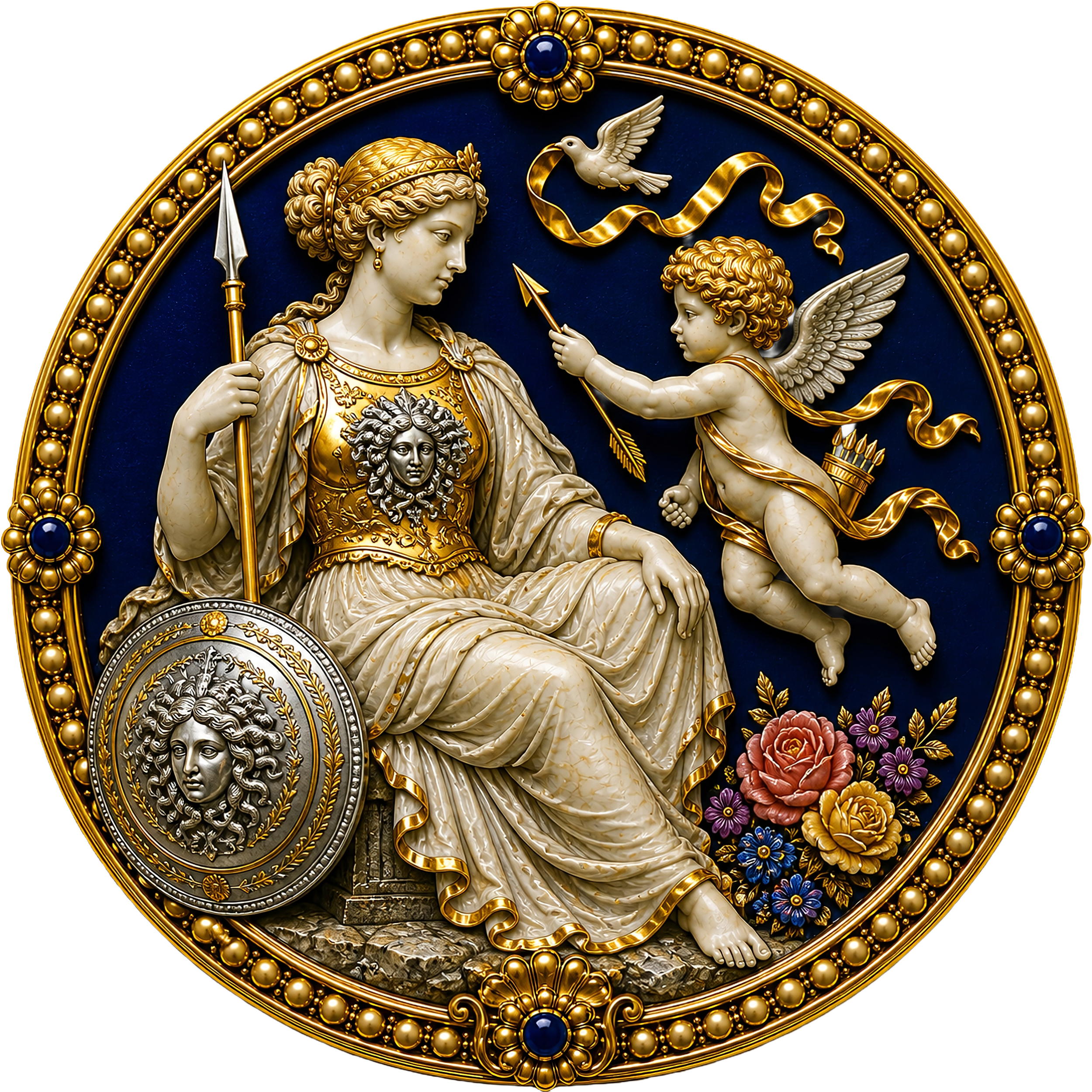 !!!Athena ~ Minerva with Cupid.png