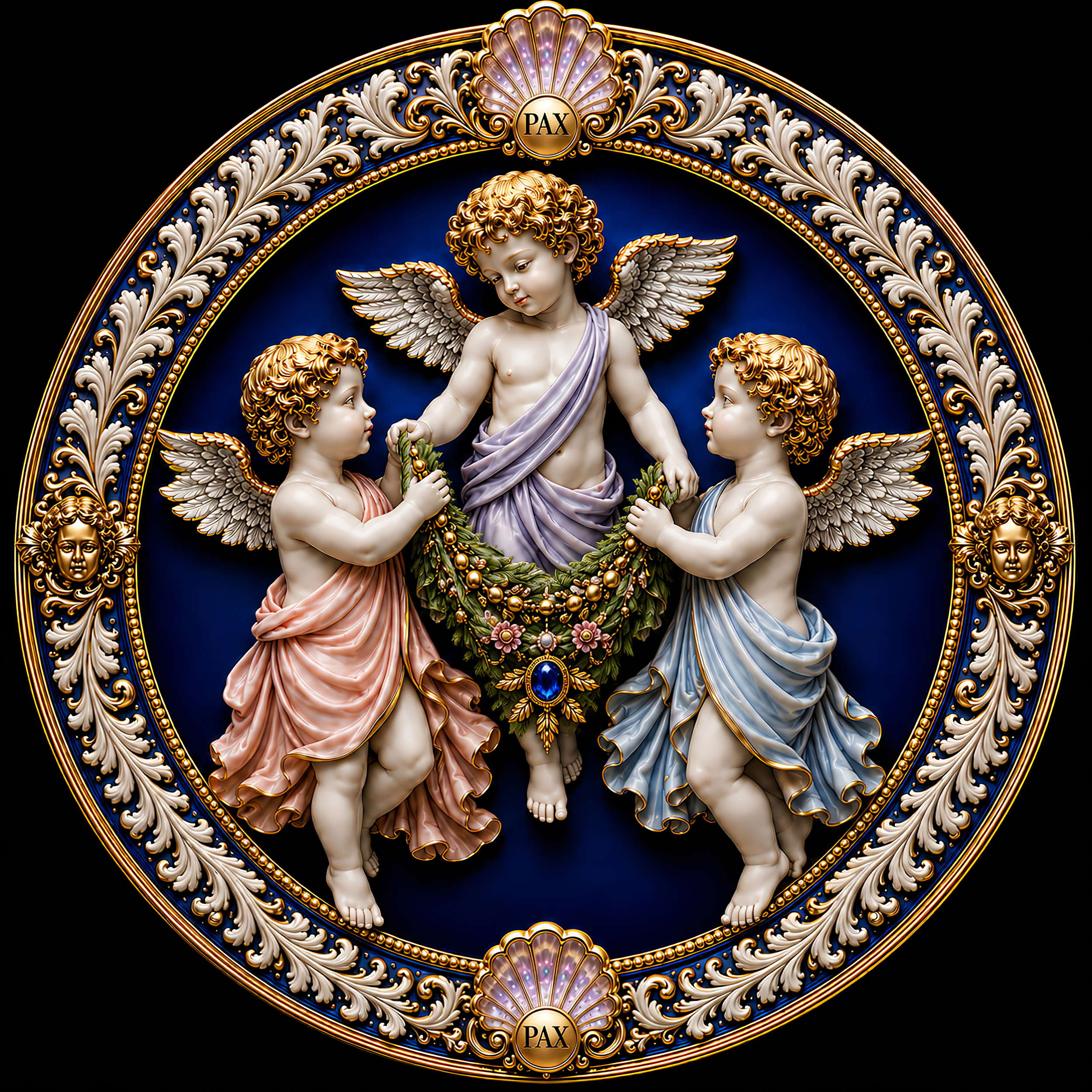 !!!!!!THREE CHERUBS HOLDING GARLAND SWAG PAX.PNG