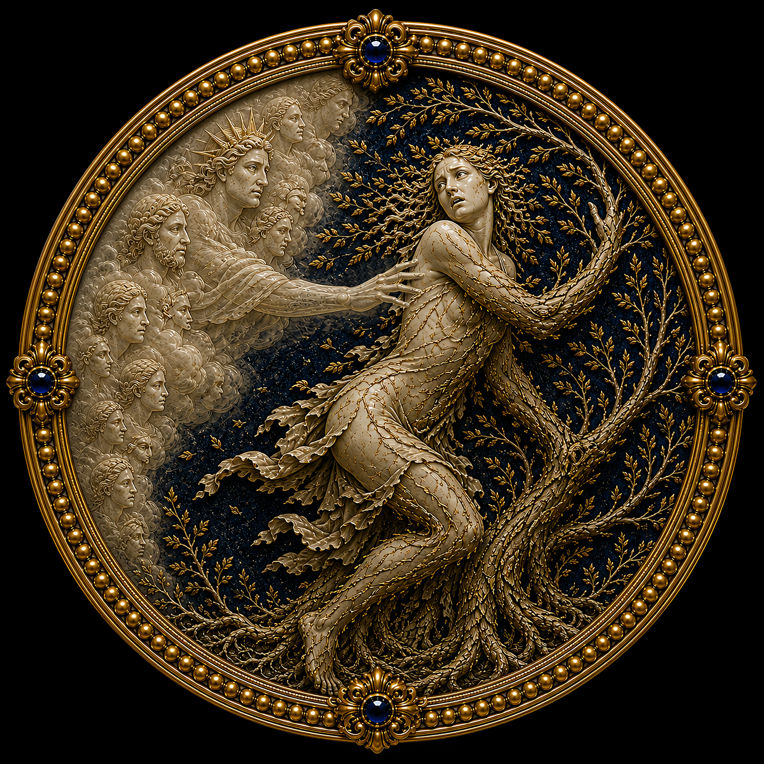 APOLLO AND DAPHNE
THE LAUREL AWAKENING

