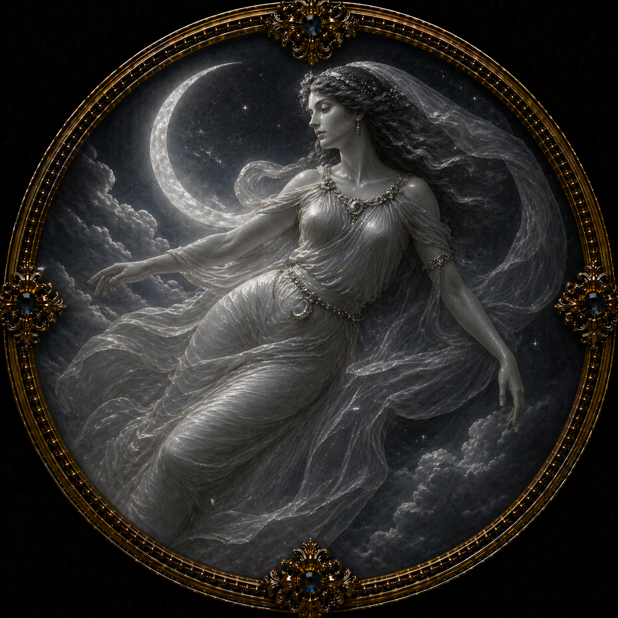 SELENE
THE SILVER QUIET OF NIGHT