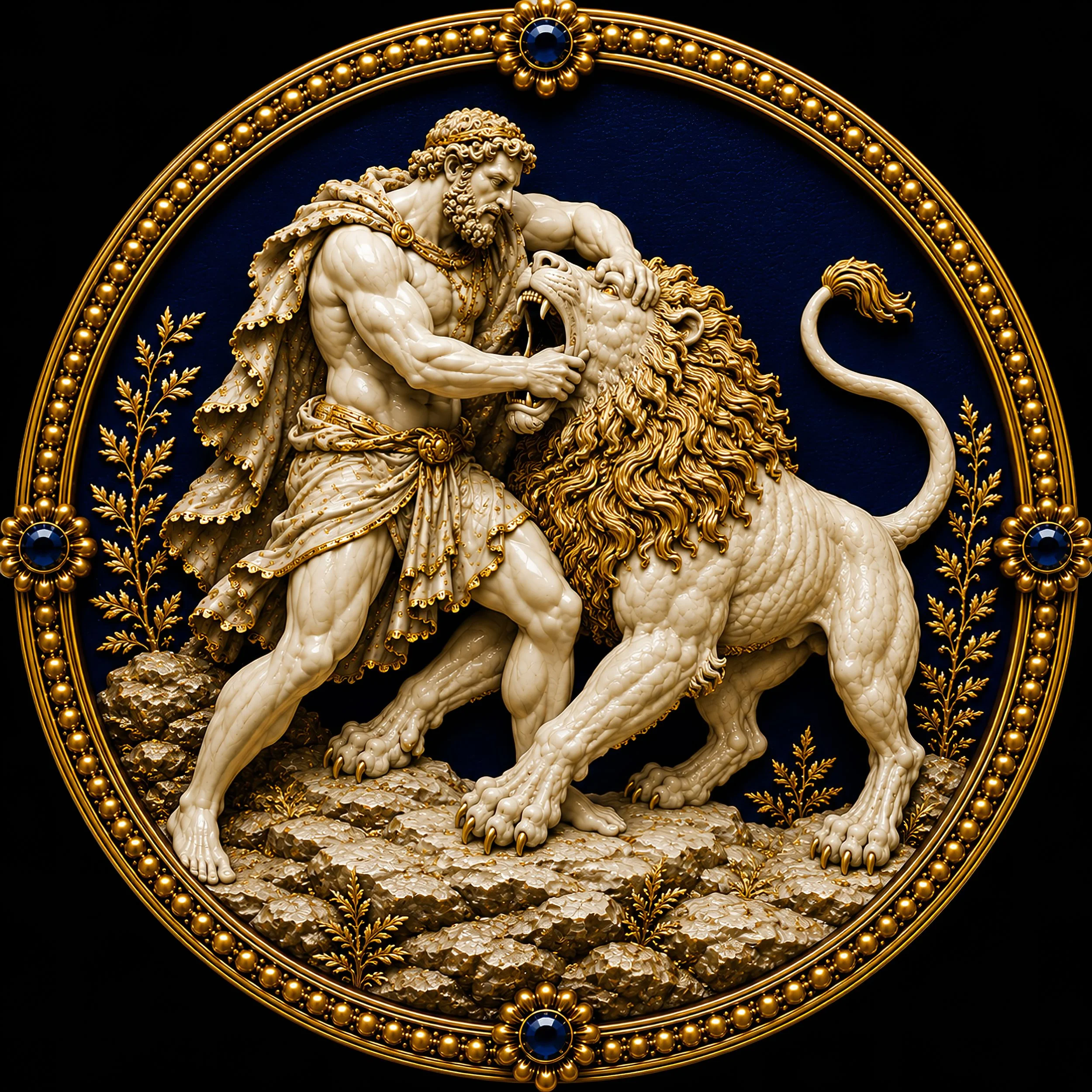 HERACLES AND THE NEMEAN LION
THE FIRST LABOR