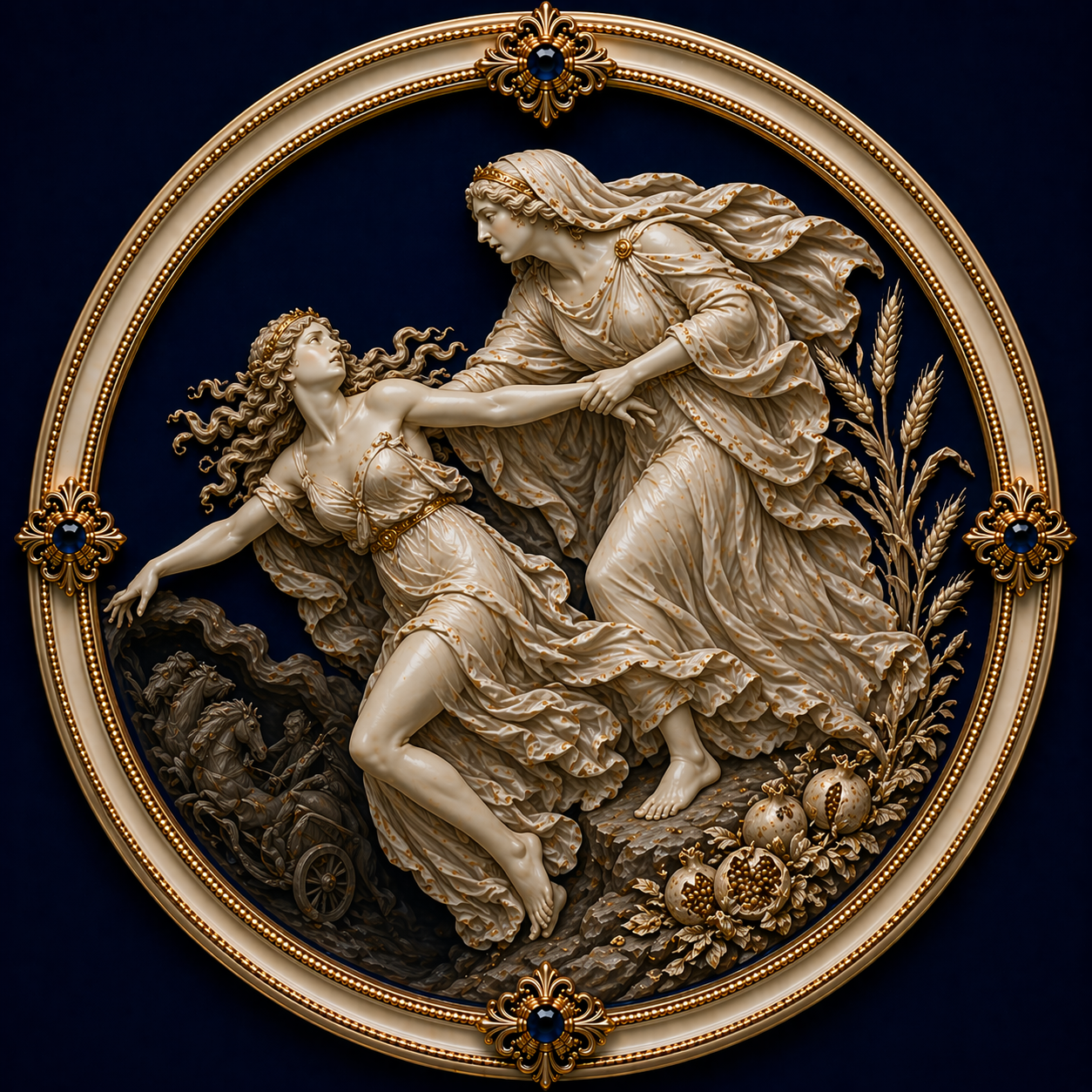 DEMETER & PERSEPHONE
THE RETURN OF SPRING