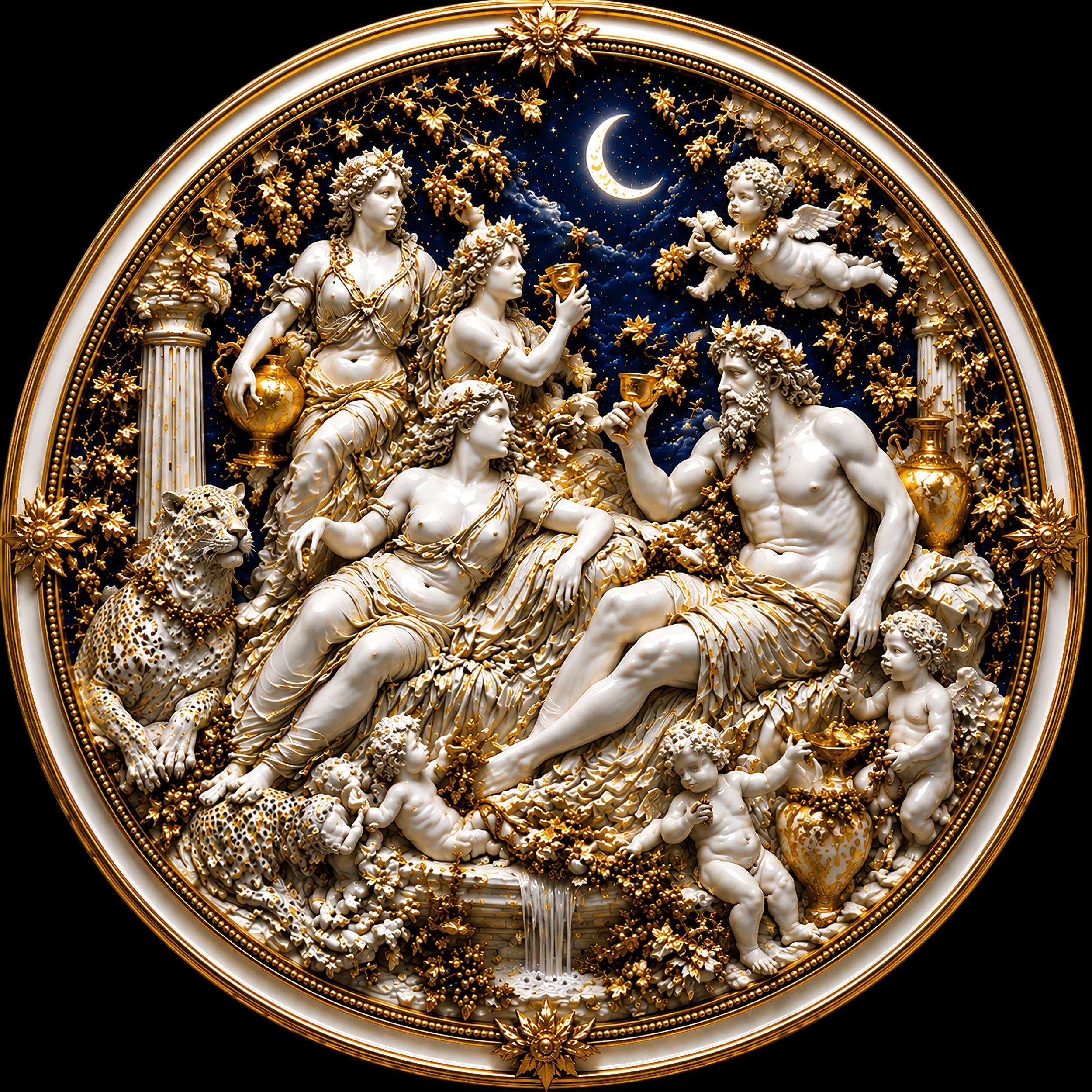 THE BACCHANAL OF OLYMPUS ~ THE ECSTASY OF THE IMMORTALS